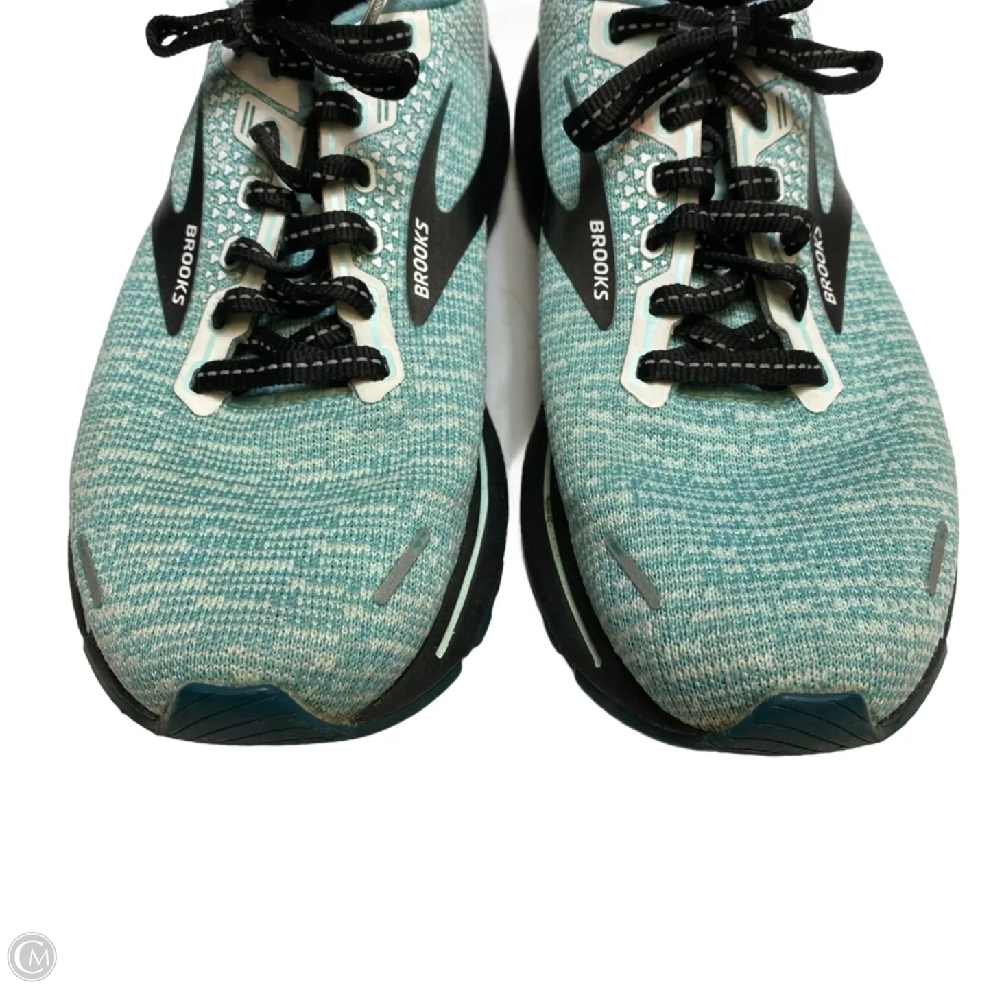 Shoes Athletic By Brooks In Green, Size: 8.5