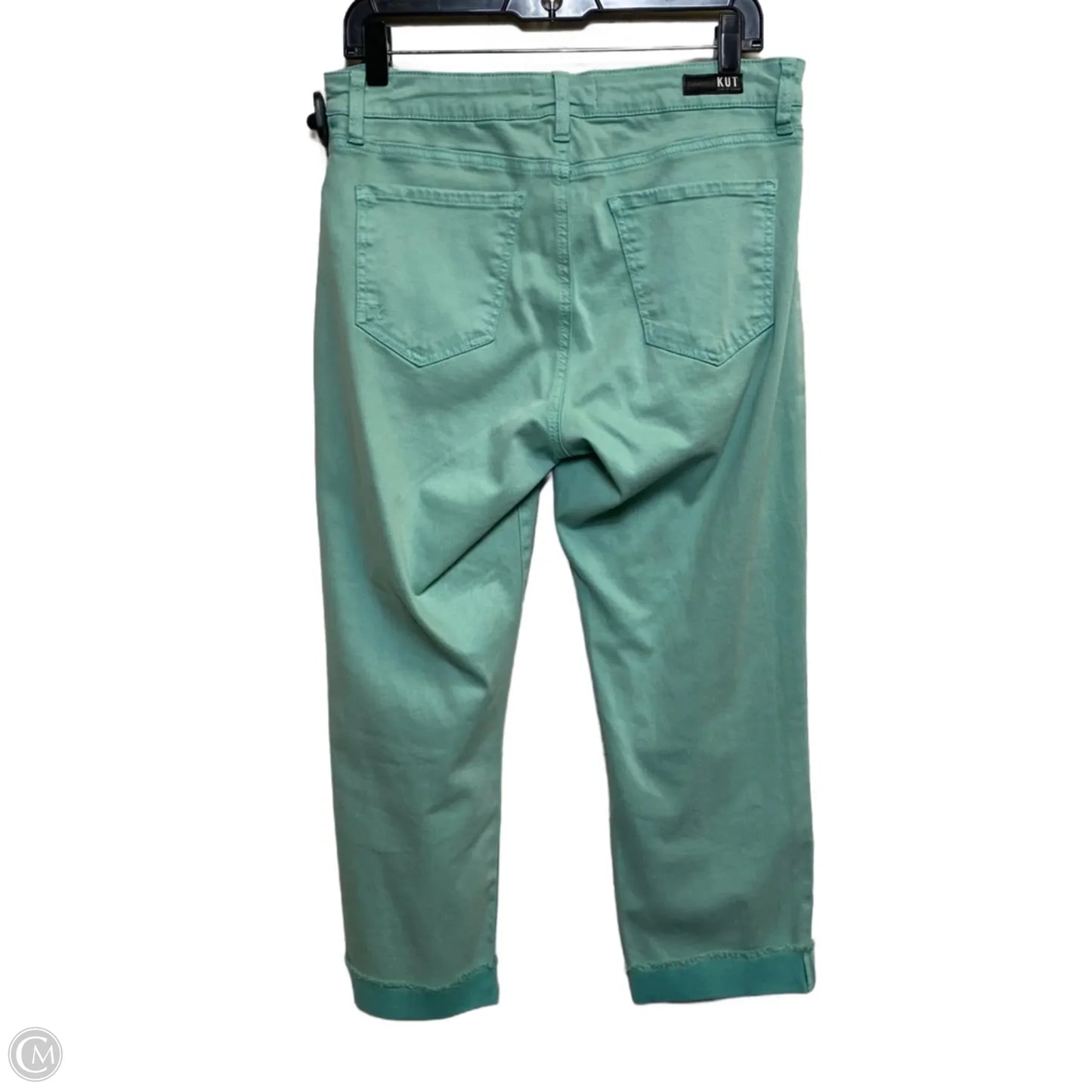 Jeans Cropped By Kut In Blue, Size: 10