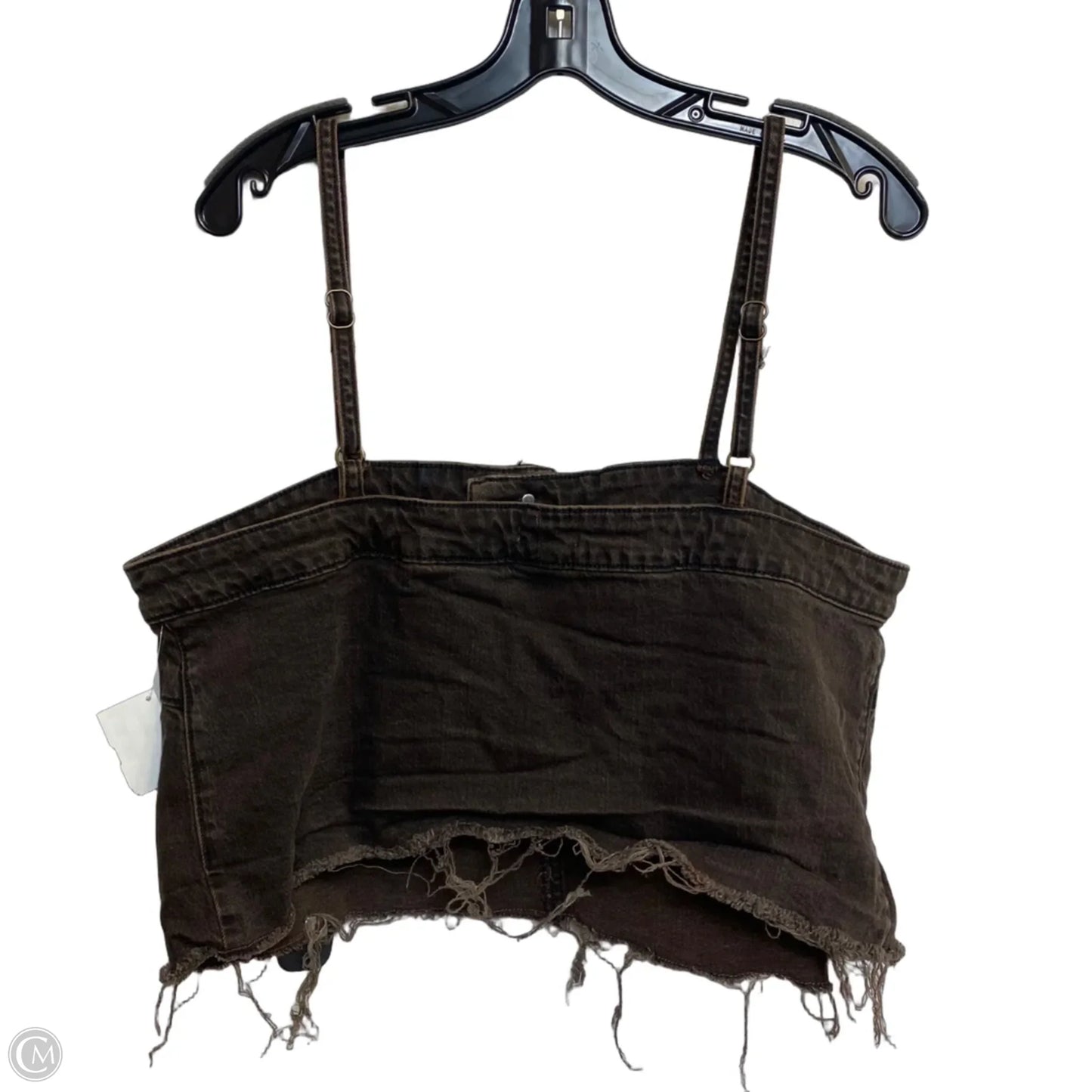 Top Sleeveless By Wild Fable In Brown, Size: Xxl
