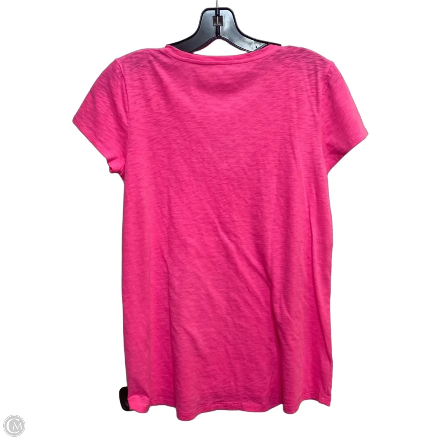 Top Short Sleeve Designer By Lilly Pulitzer In Pink, Size: S