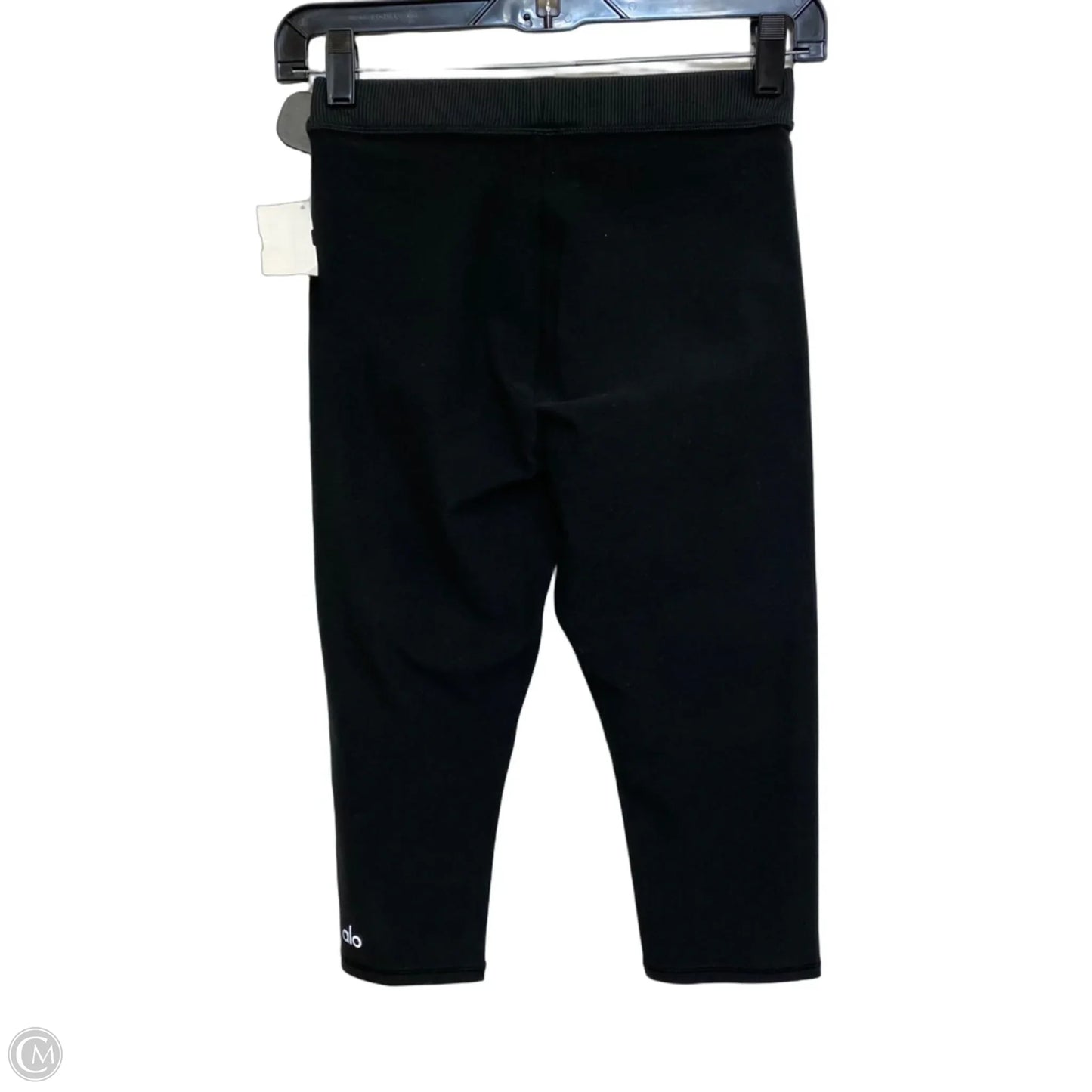 Athletic Capris By Alo In Black, Size: Xs