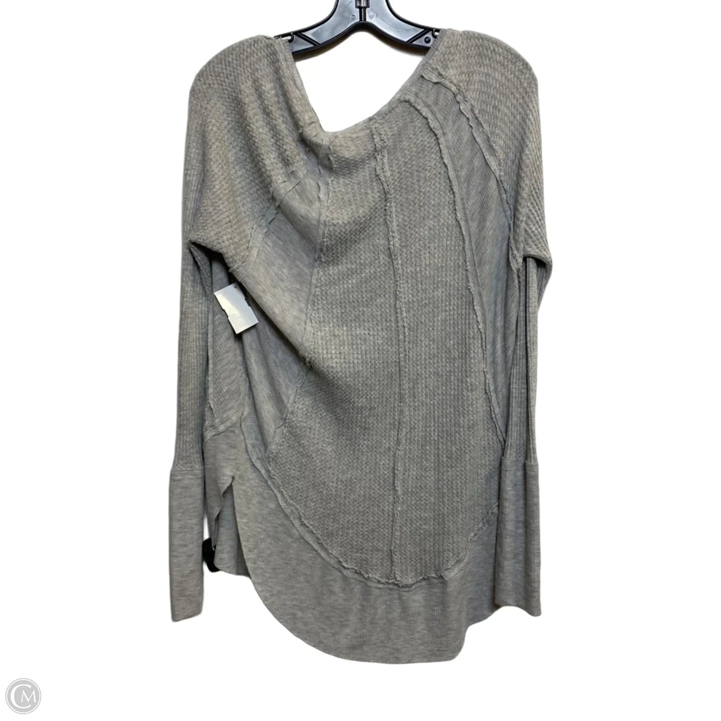 Top Long Sleeve By We The Free In Grey, Size: S