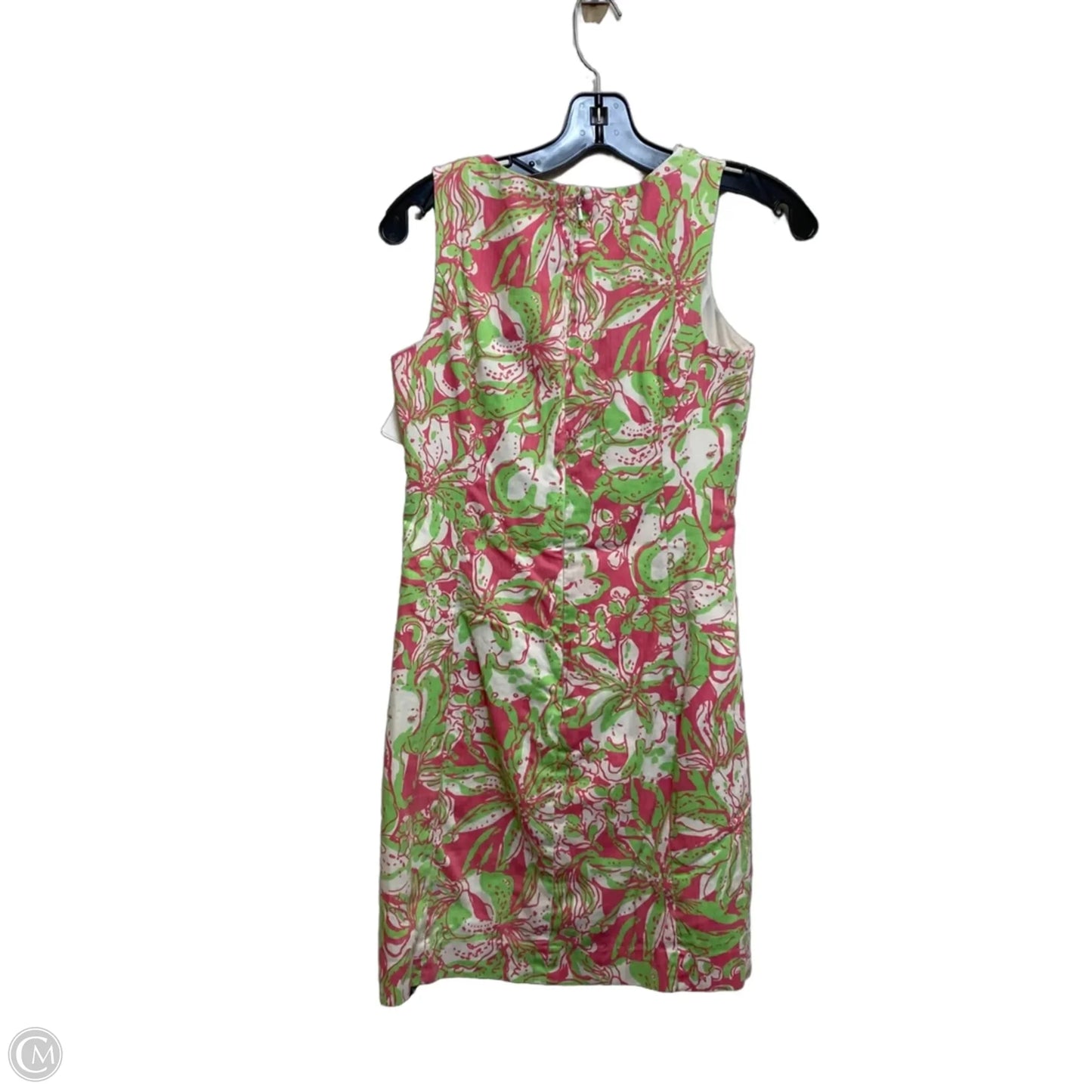 Dress Designer By Lilly Pulitzer In Green & Pink, Size: Xs