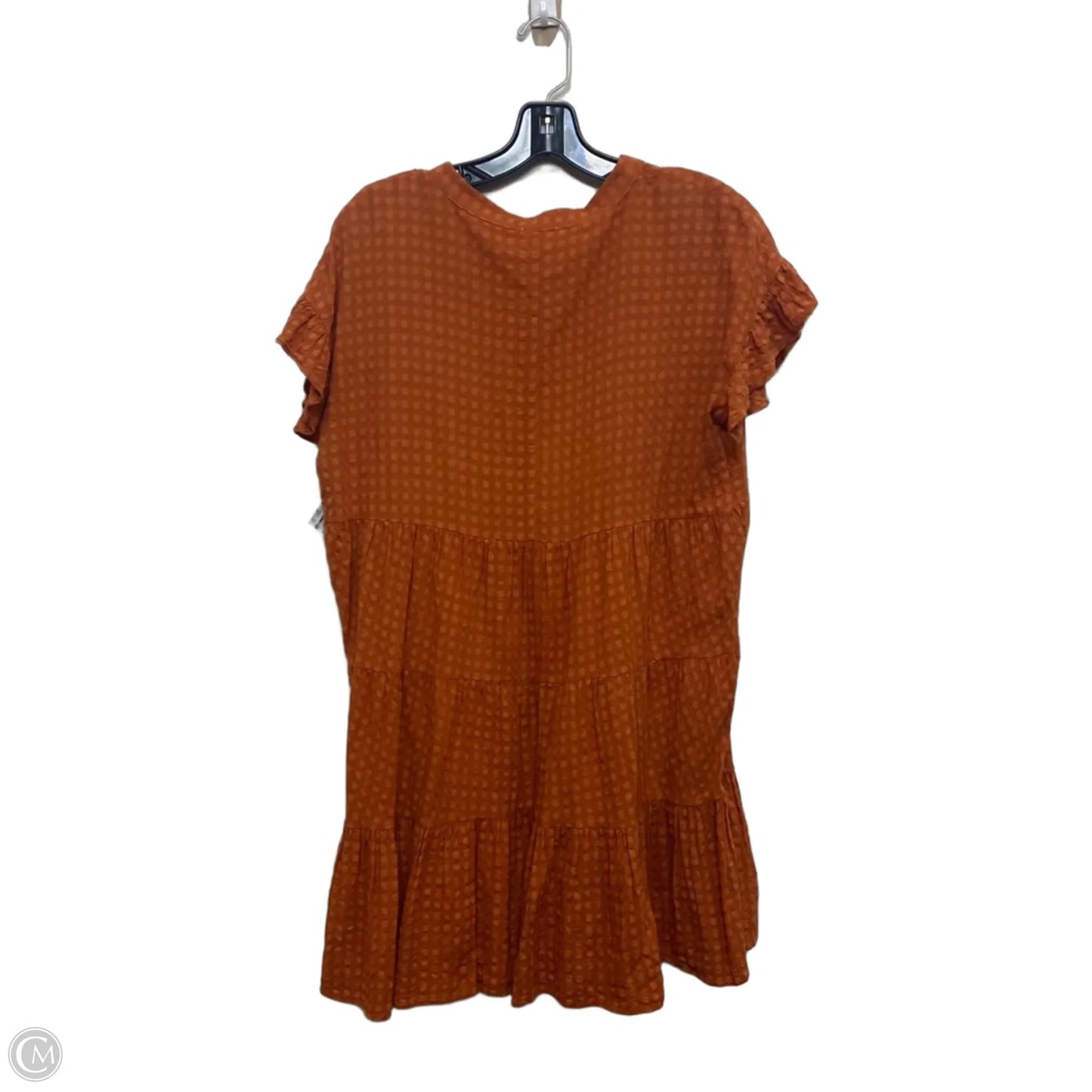 Dress Casual Short By Voy In Orange, Size: L