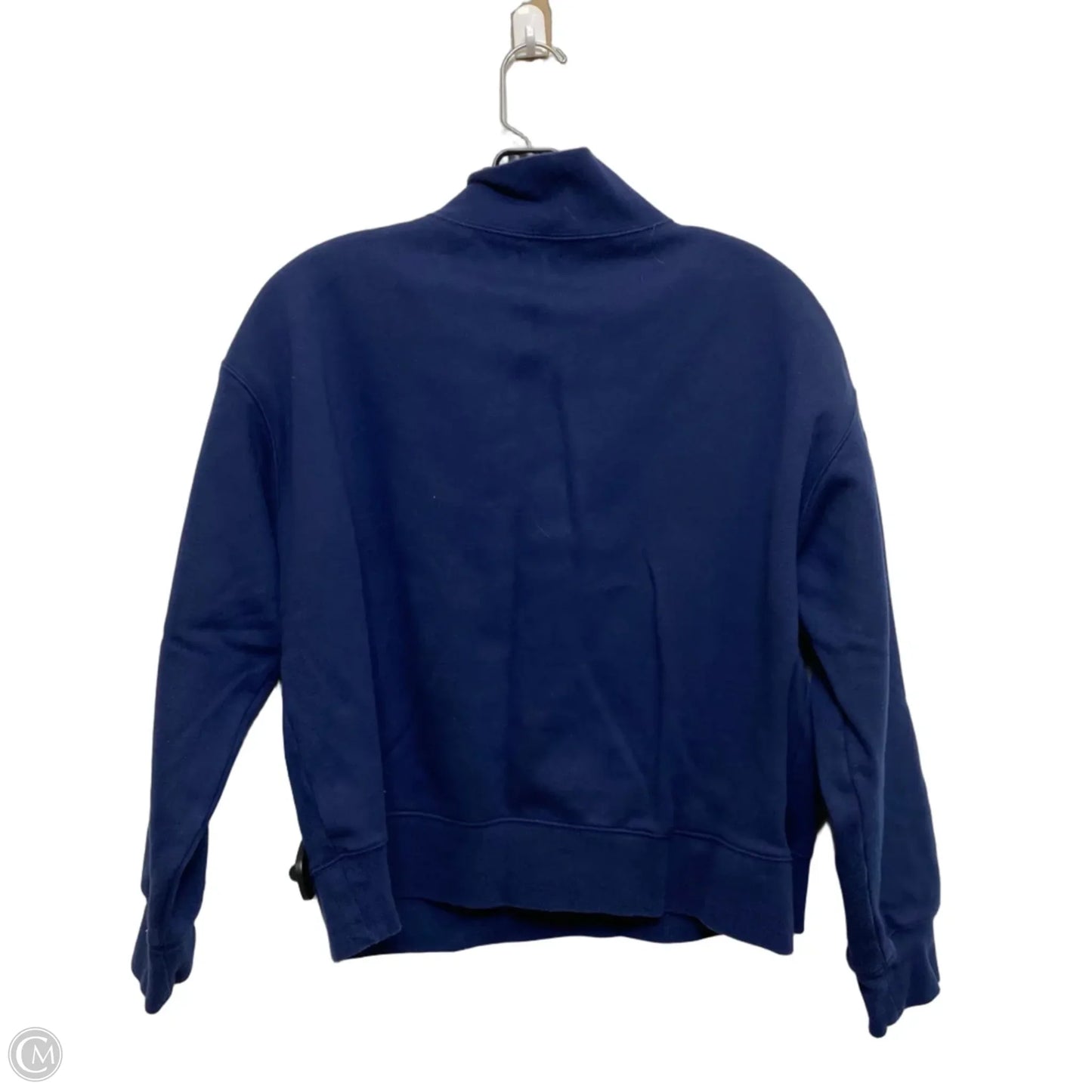 Sweatshirt Collar By J. Crew In Blue, Size: L