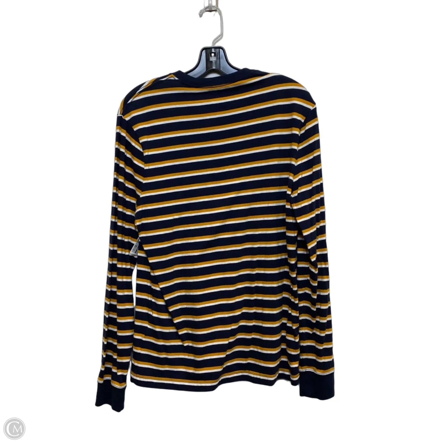 Top Long Sleeve By J. Crew In Yellow, Size: M