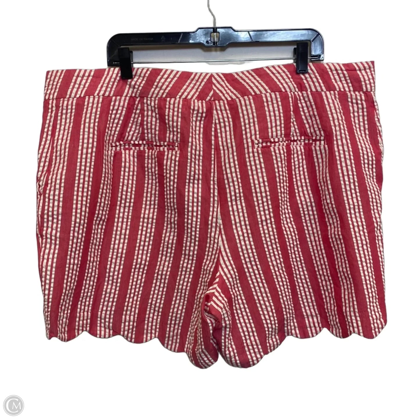 Shorts By Crown And Ivy In Pink & White, Size: 20