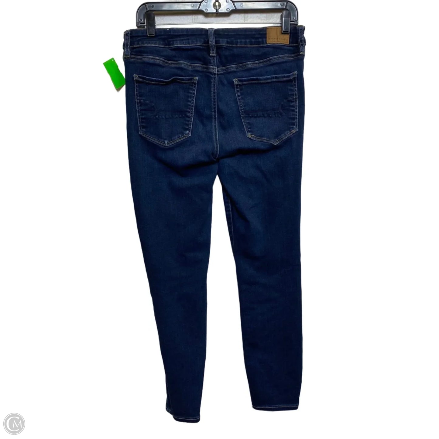 Jeans Jeggings By American Eagle In Blue Denim, Size: 12