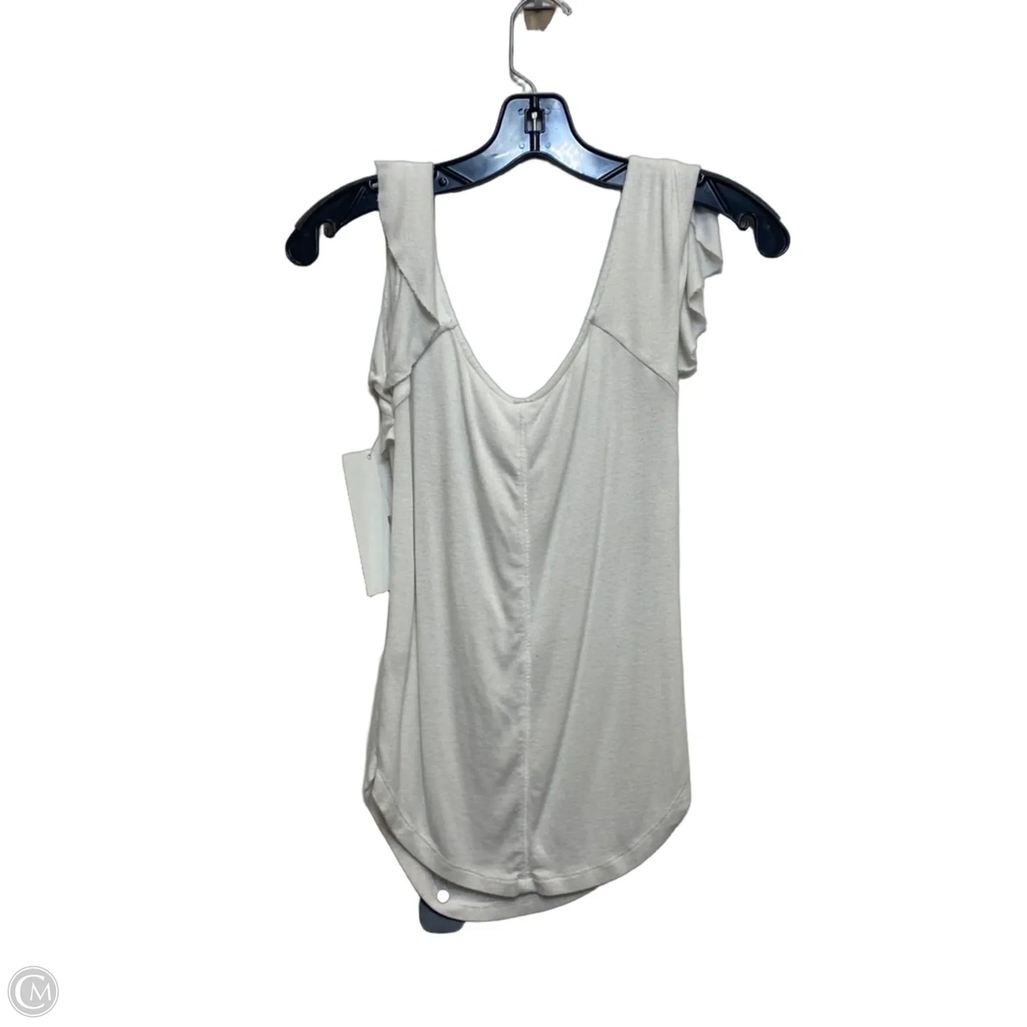 Top Sleeveless By Free People In White, Size: M