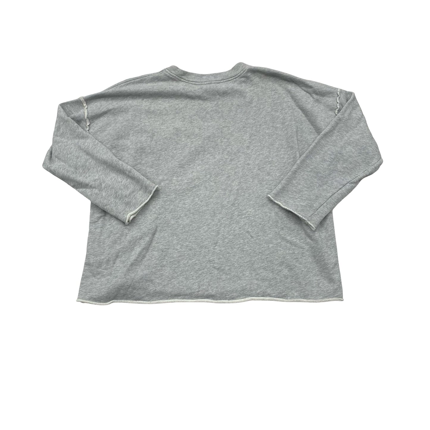 Sweatshirt Designer By Eileen Fisher In Grey, Size:L