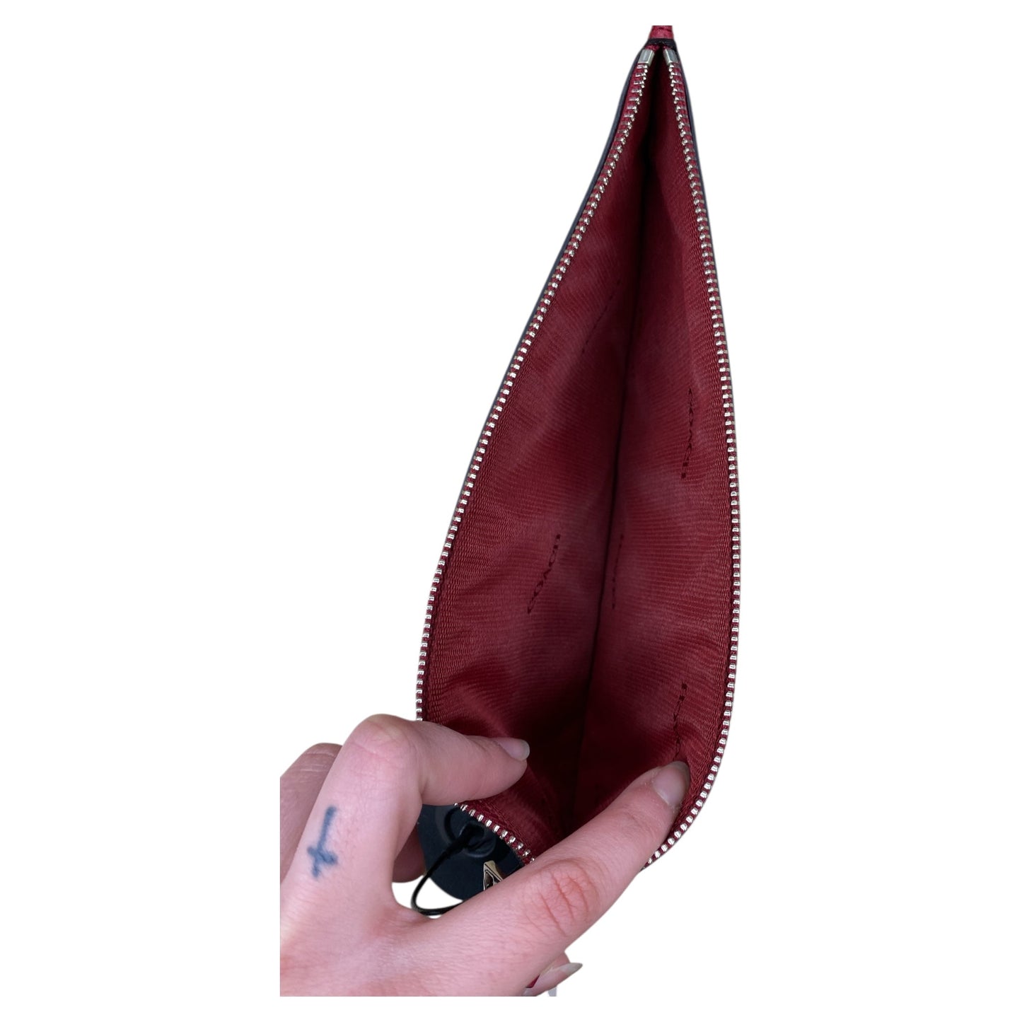 Wallet Designer By Coach In Red, Size:Medium