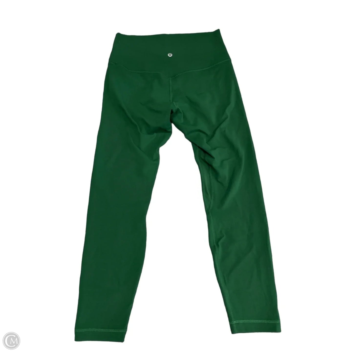 Athletic Leggings By Lululemon In Green, Size: 8
