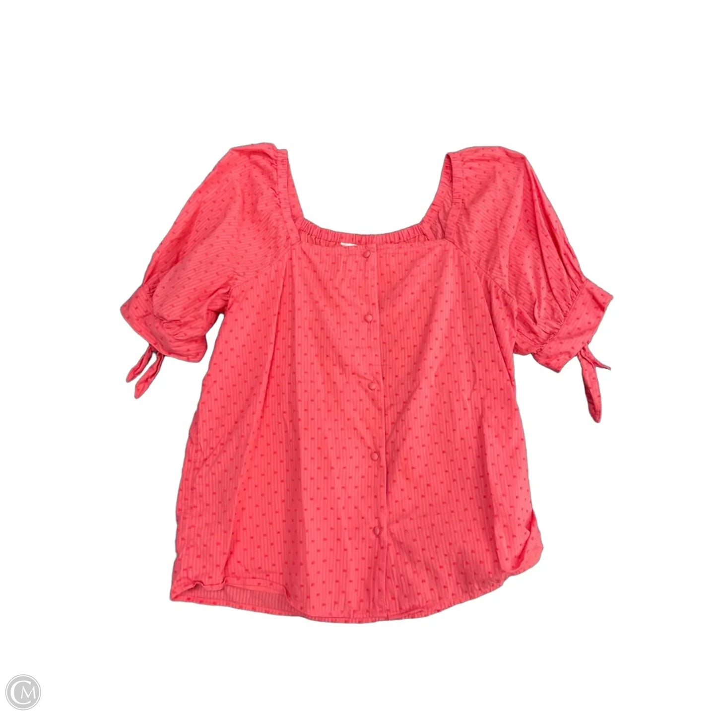 Top Short Sleeve By Lc Lauren Conrad In Pink, Size: S