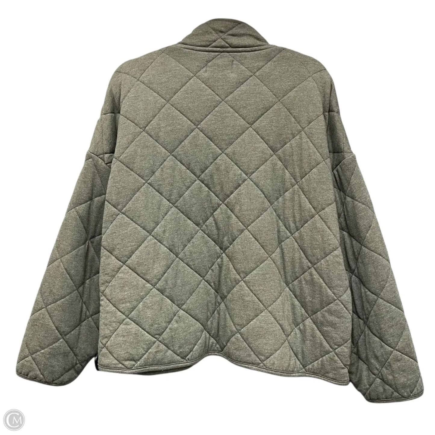 Jacket Puffer & Quilted By Z Supply In Green, Size: L
