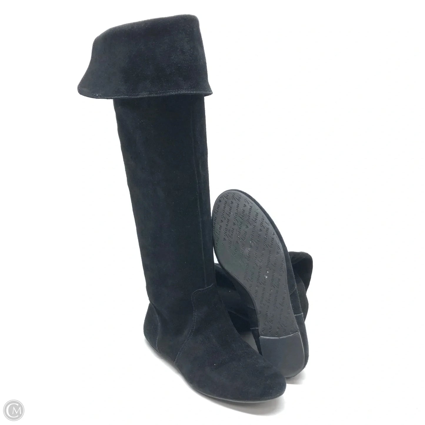 Boots Knee Flats By Gianni Bini In Black, Size: 6.5