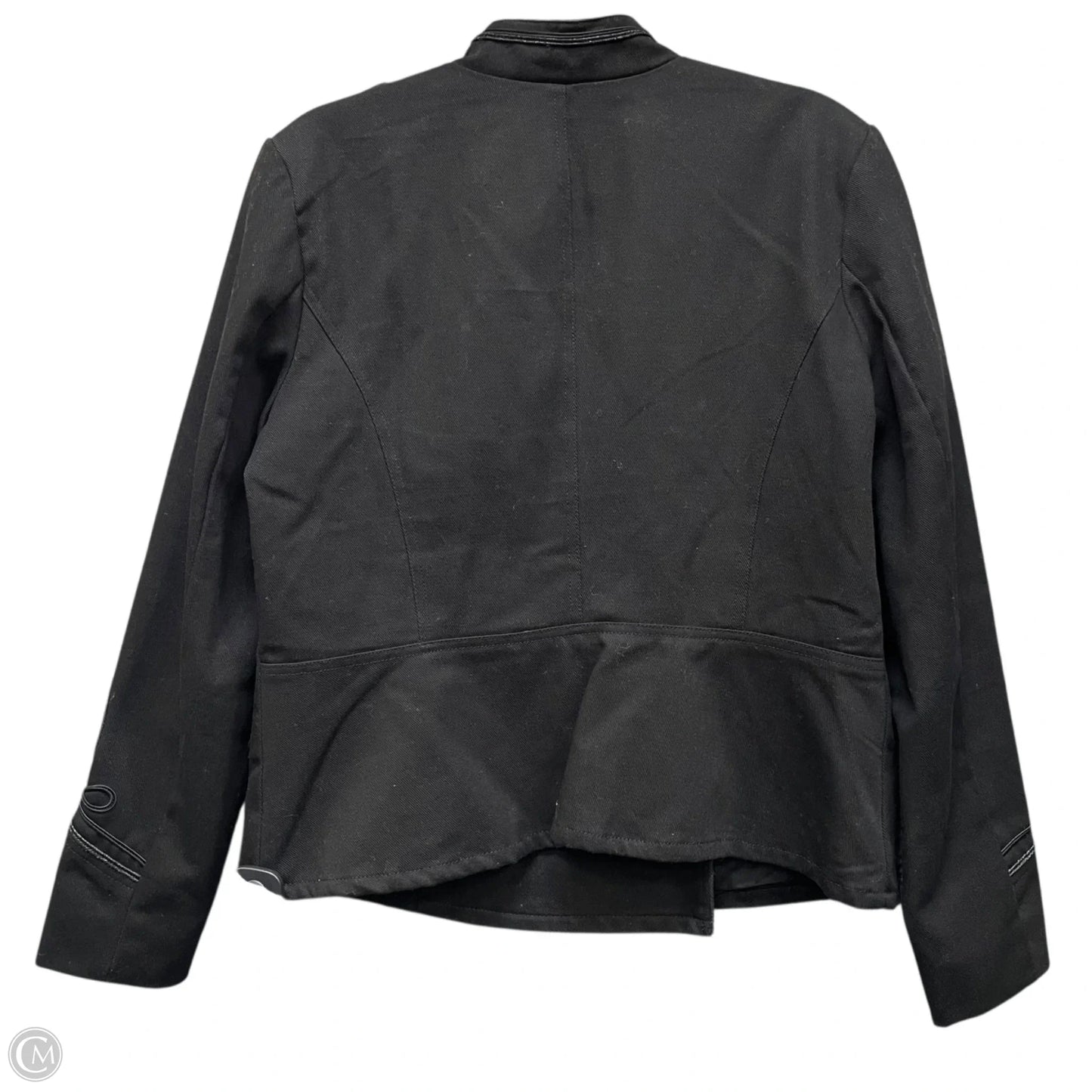 Jacket Denim By Ana In Black Denim, Size: Xl