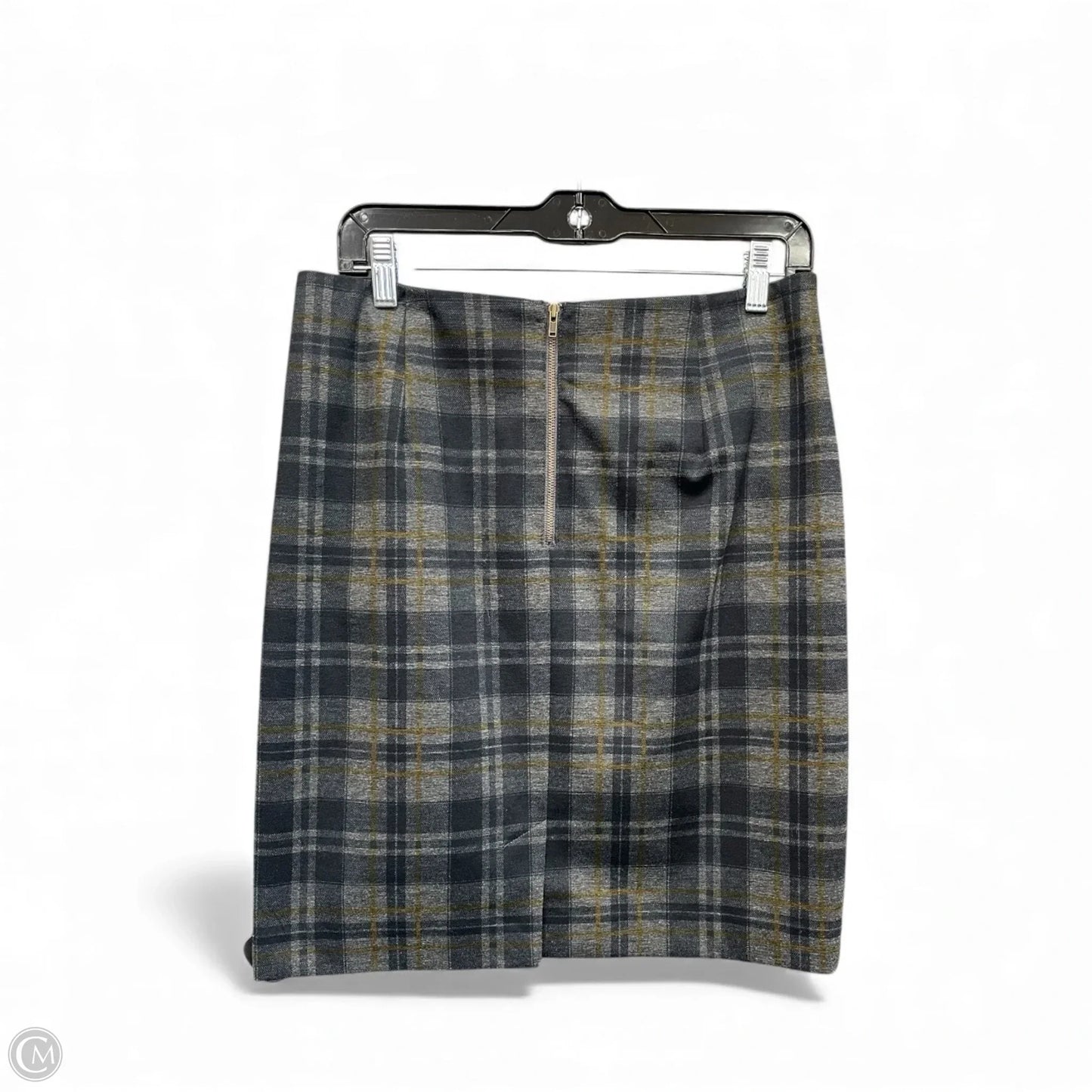 Skirt Mini & Short By Cabi In Plaid Pattern, Size: 6