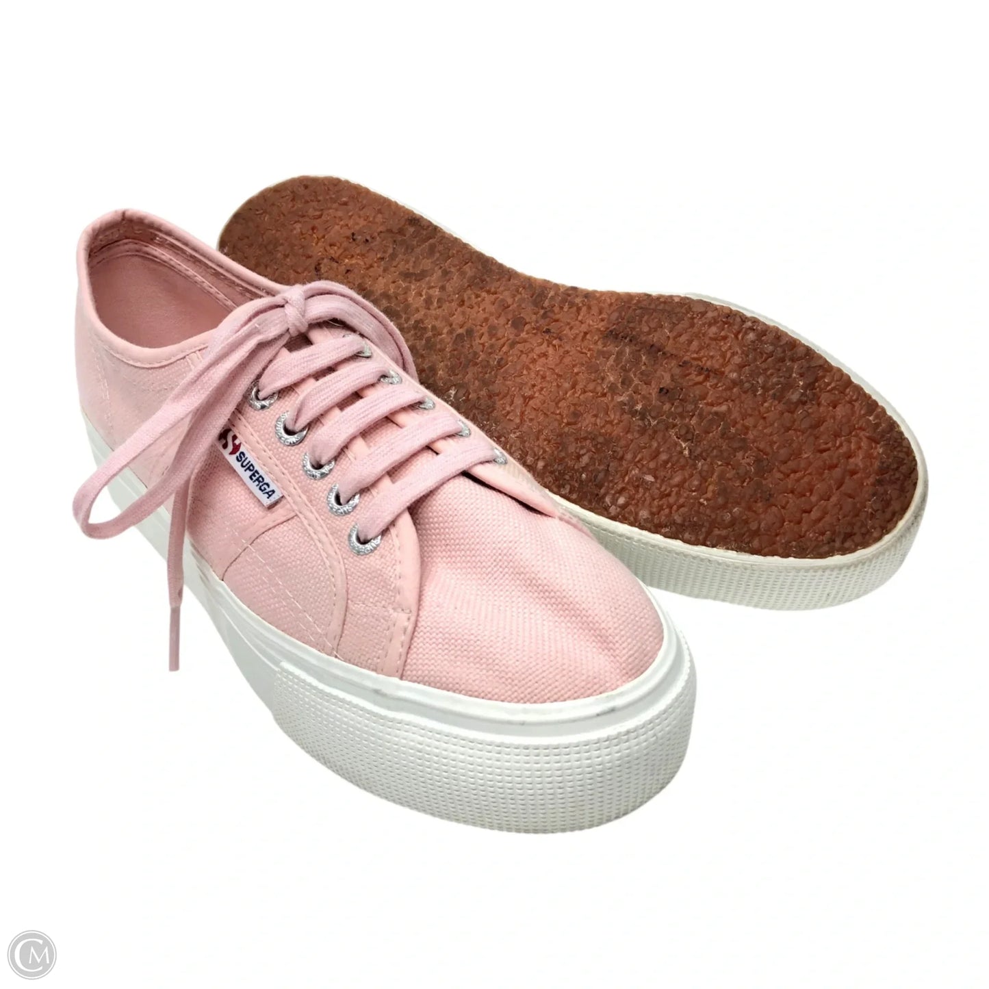Shoes Sneakers By Superga In Pink, Size: 10