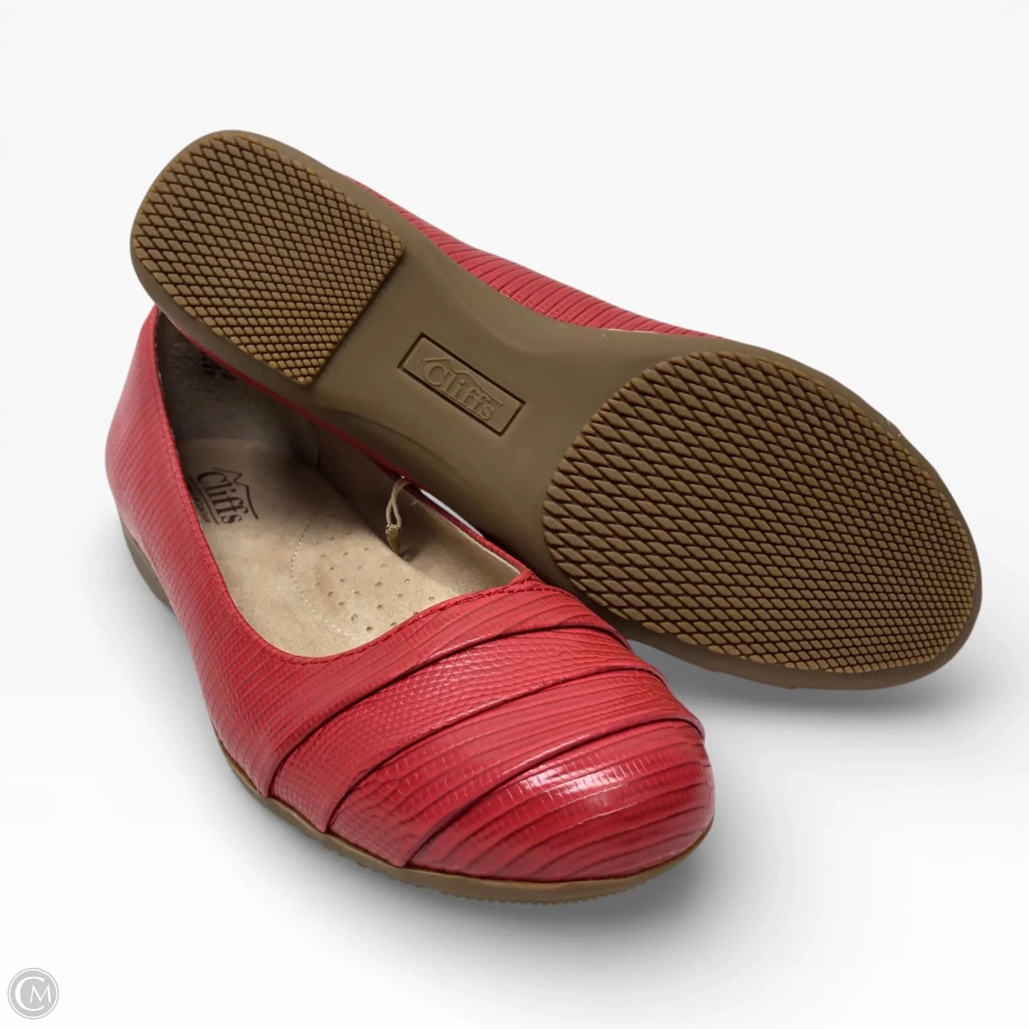 Shoes Flats By Cliffs By White Mountain In Red, Size: 9