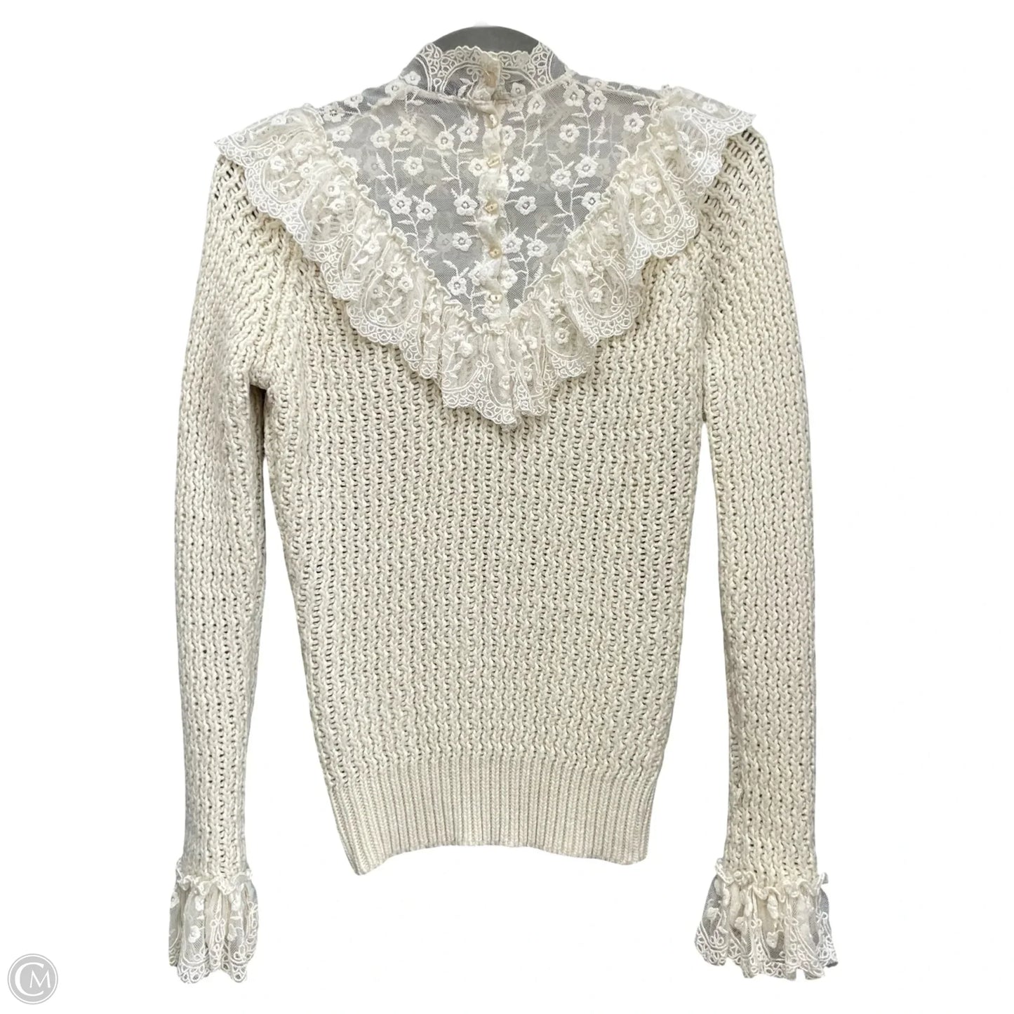 Sweater By Zara In Cream, Size: M