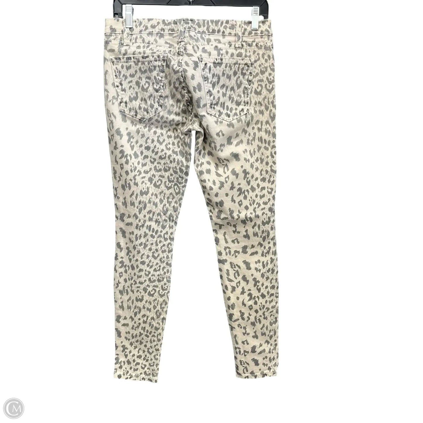 Jeans Skinny By Current Elliott In Leopard Print, Size: 2