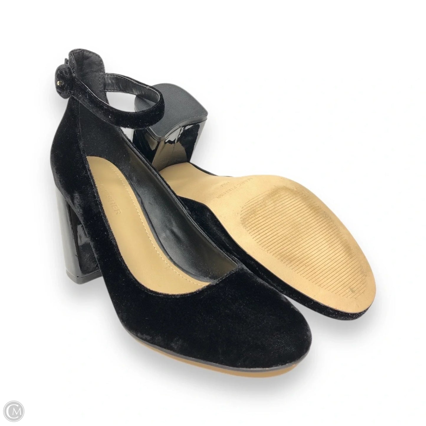 Shoes Heels Block By Marc Fisher In Black, Size: 7.5