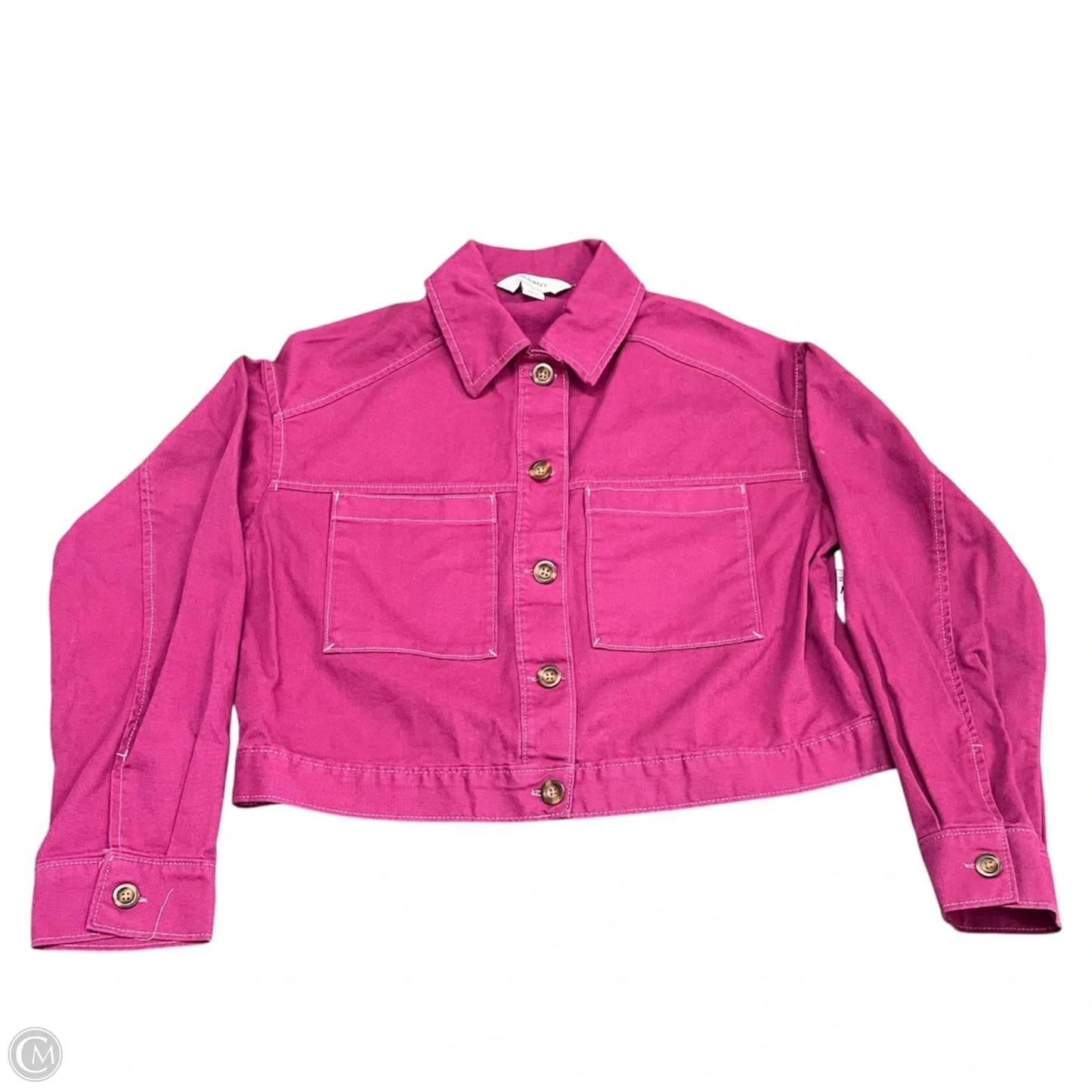 Jacket Denim By Old Navy In Purple Denim, Size: M