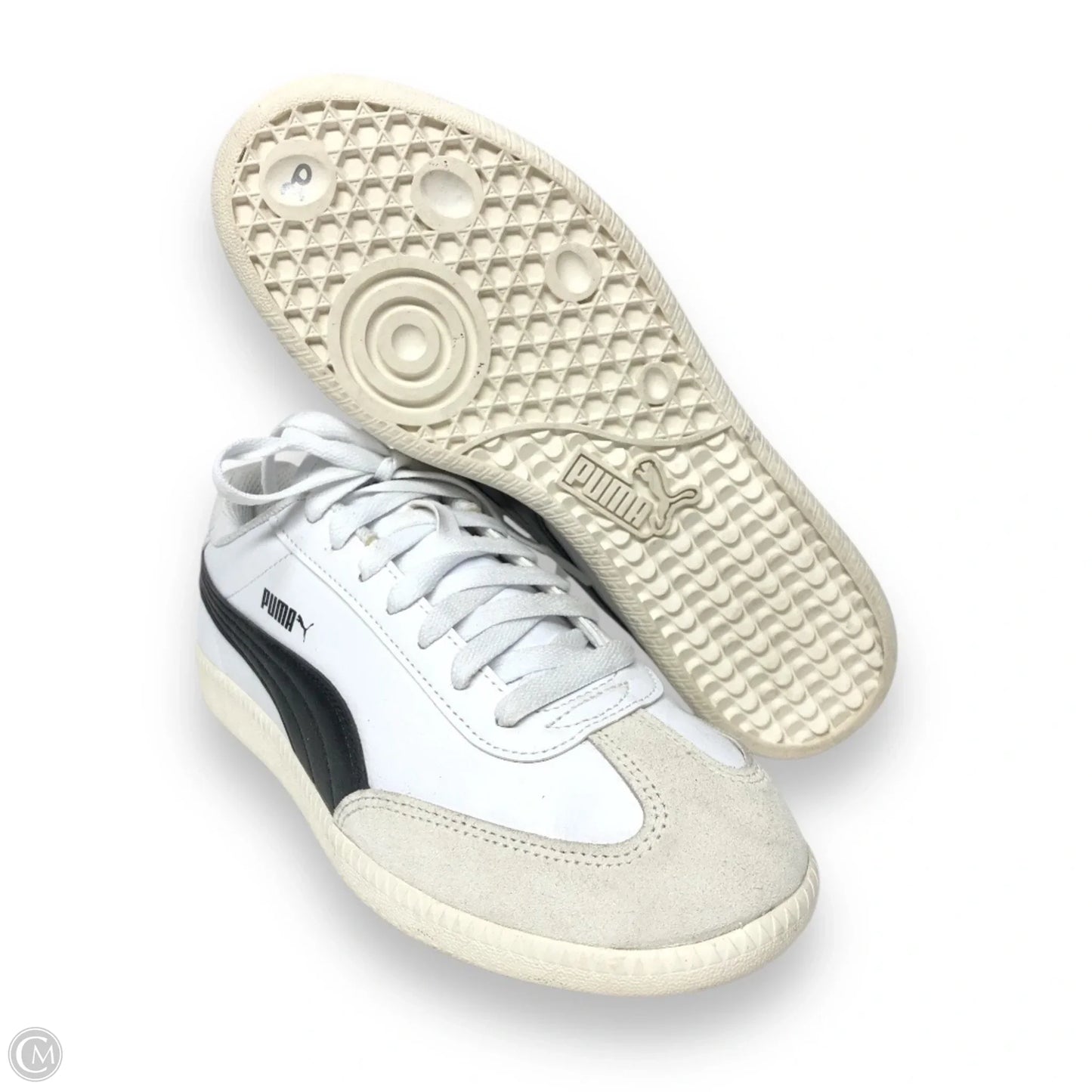 Shoes Sneakers By Puma In Black & White, Size: 8.5