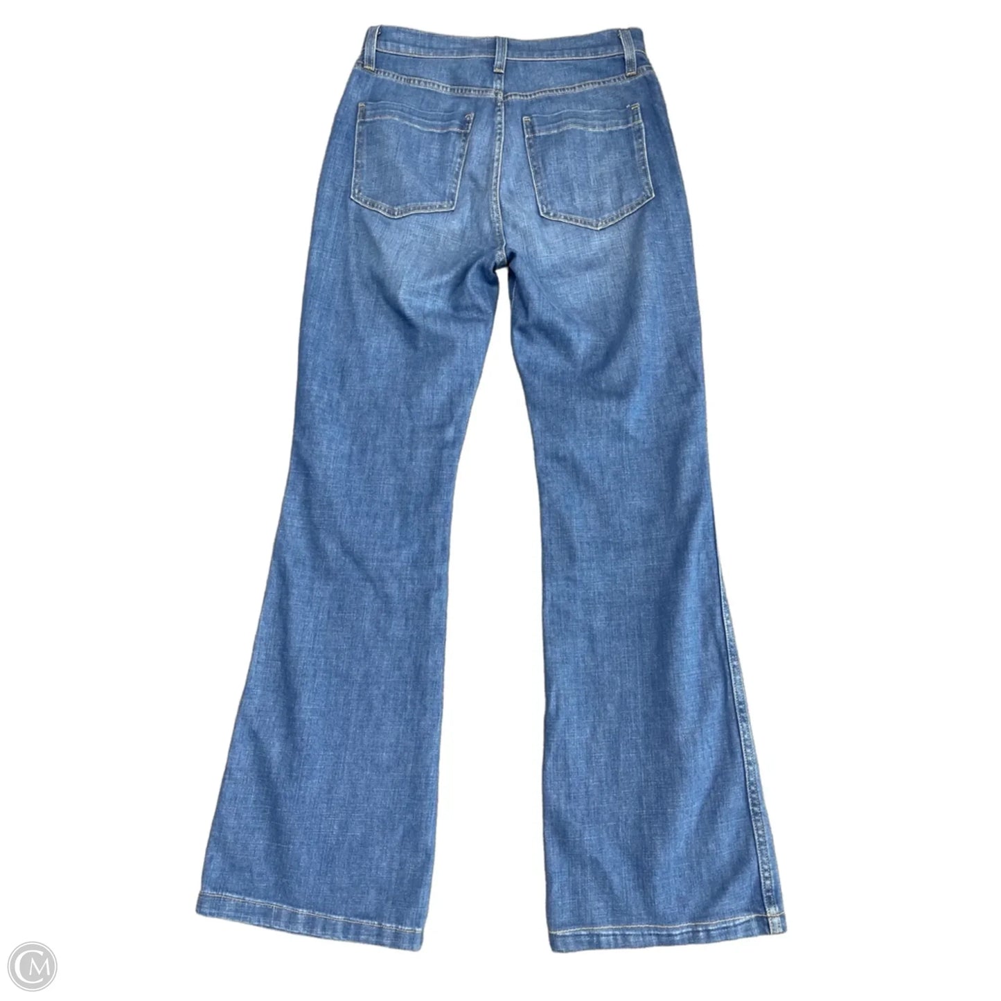 Jeans Flared By Clothes Mentor In Blue Denim, Size: 6