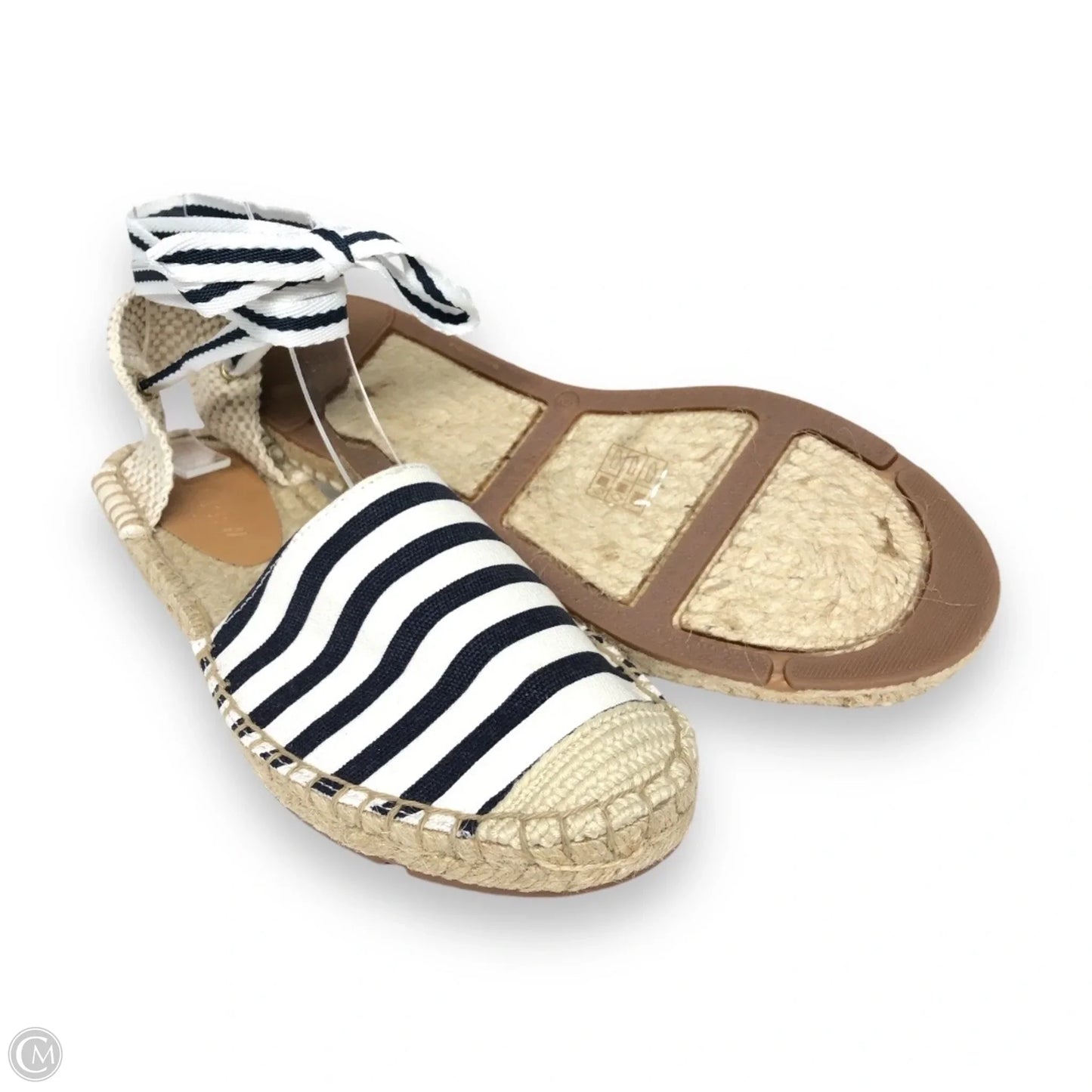 Shoes Flats By J. Crew In Striped Pattern, Size: 6