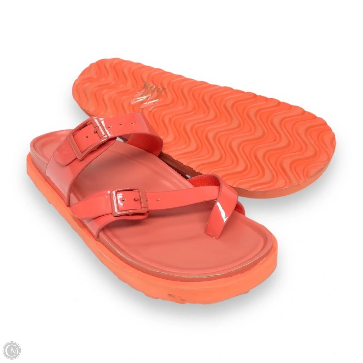 Sandals Flats By Madden Girl In Coral, Size: 6.5
