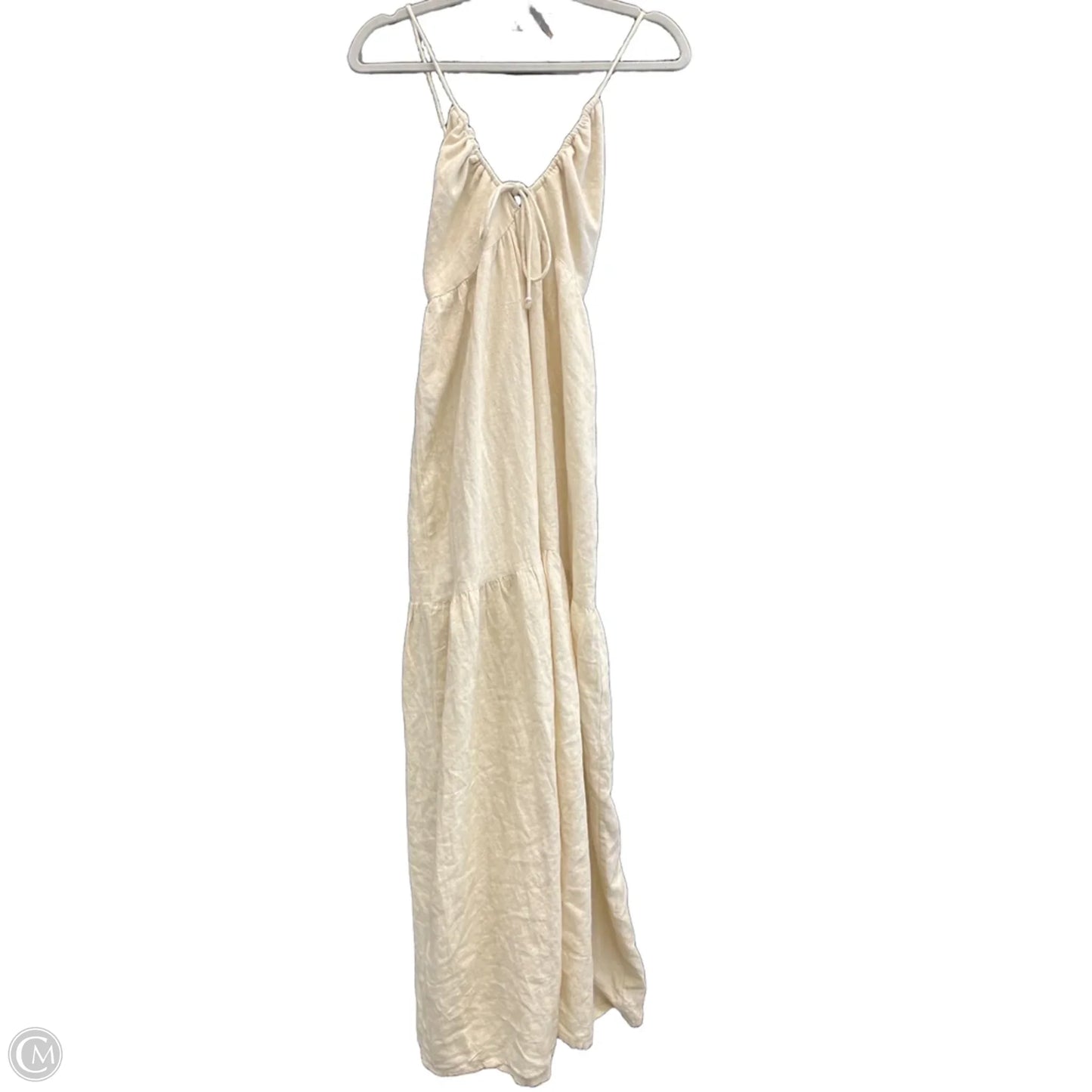 Dress Casual Maxi By Sim & Sam In Tan, Size: M