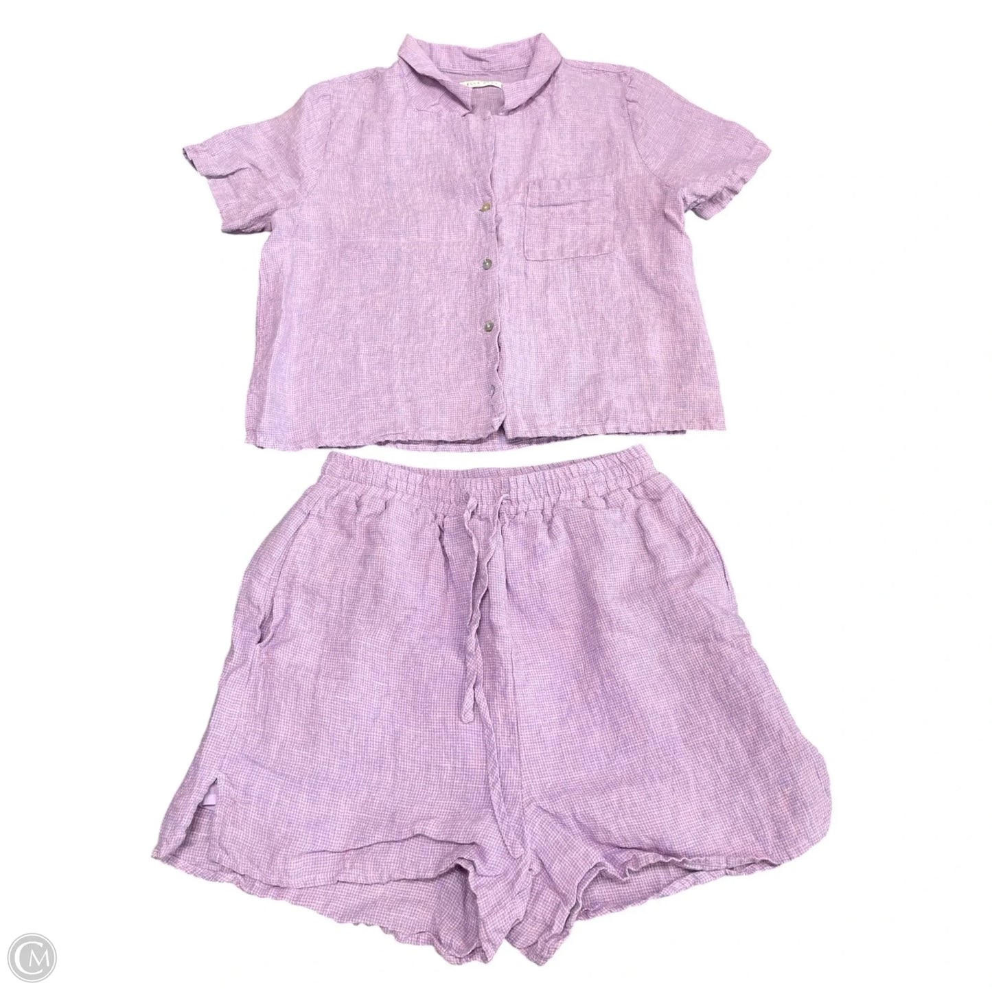 Shorts Set By Cmc In Purple, Size: S