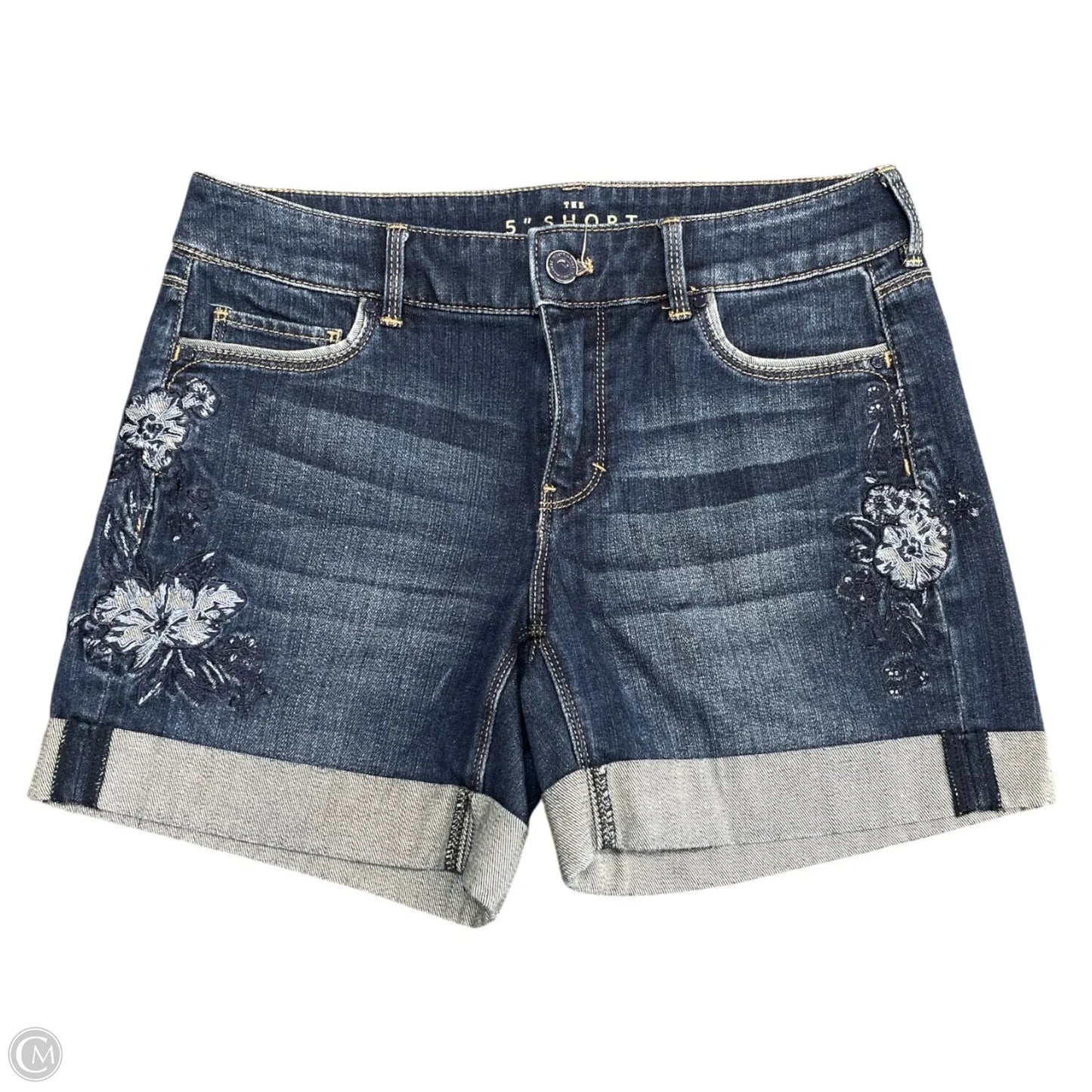 Shorts By Loft In Blue Denim, Size: 0