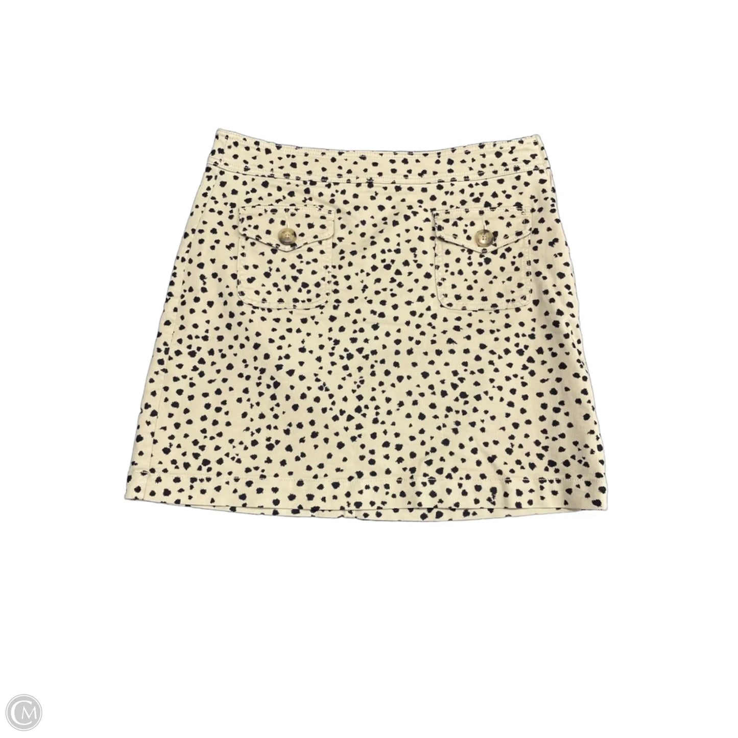 Skirt Mini & Short By Loft In Animal Print, Size: 8
