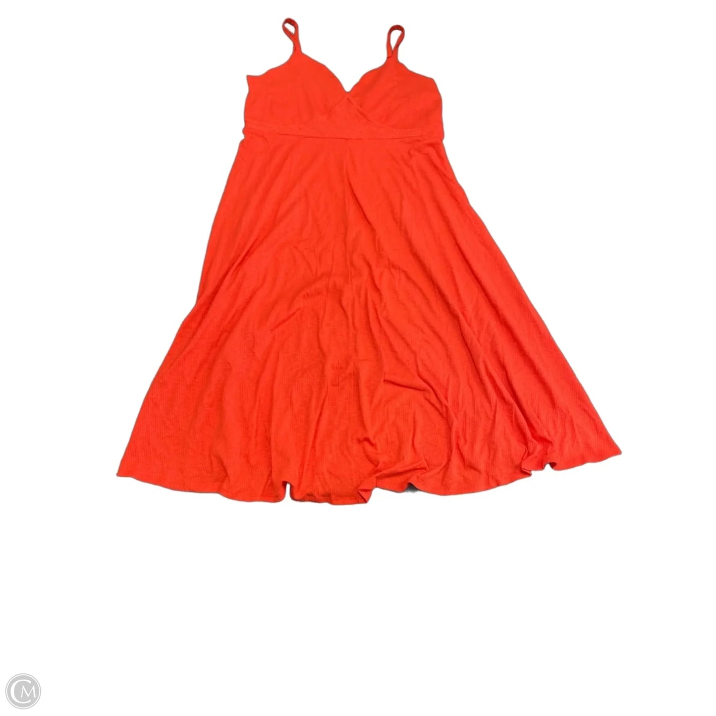 Dress Casual Midi By Clothes Mentor In Red, Size: Xxl