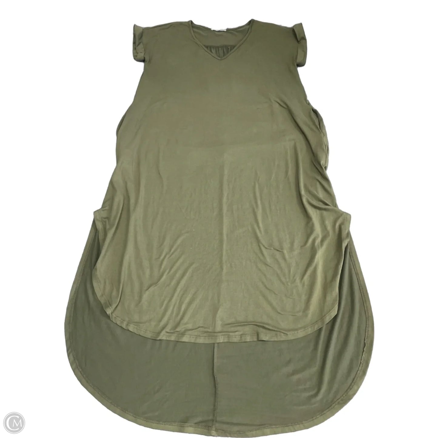 Dress Casual Midi By Entro In Green, Size: S