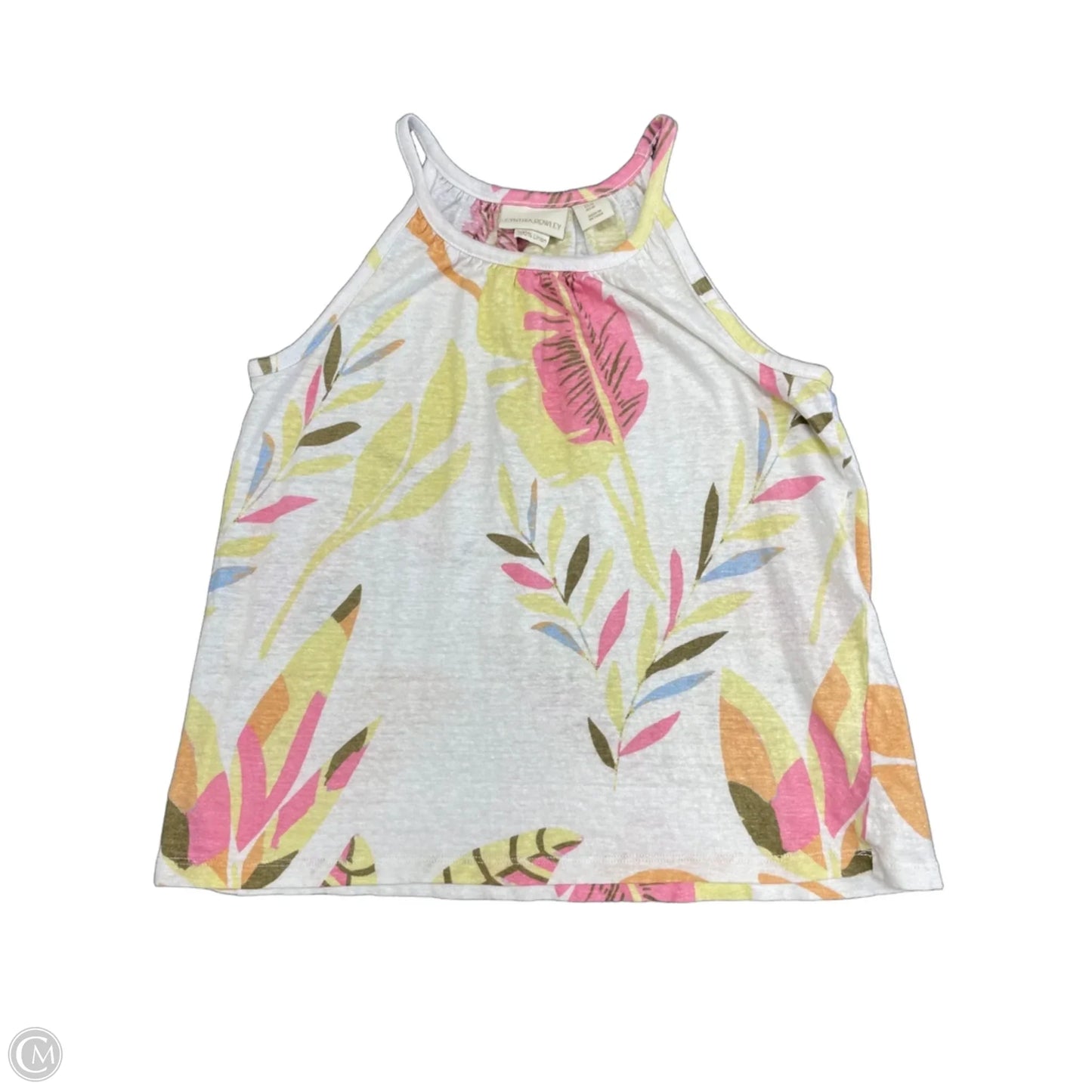Top Sleeveless Basic By Cynthia Rowley In Floral Print, Size: M