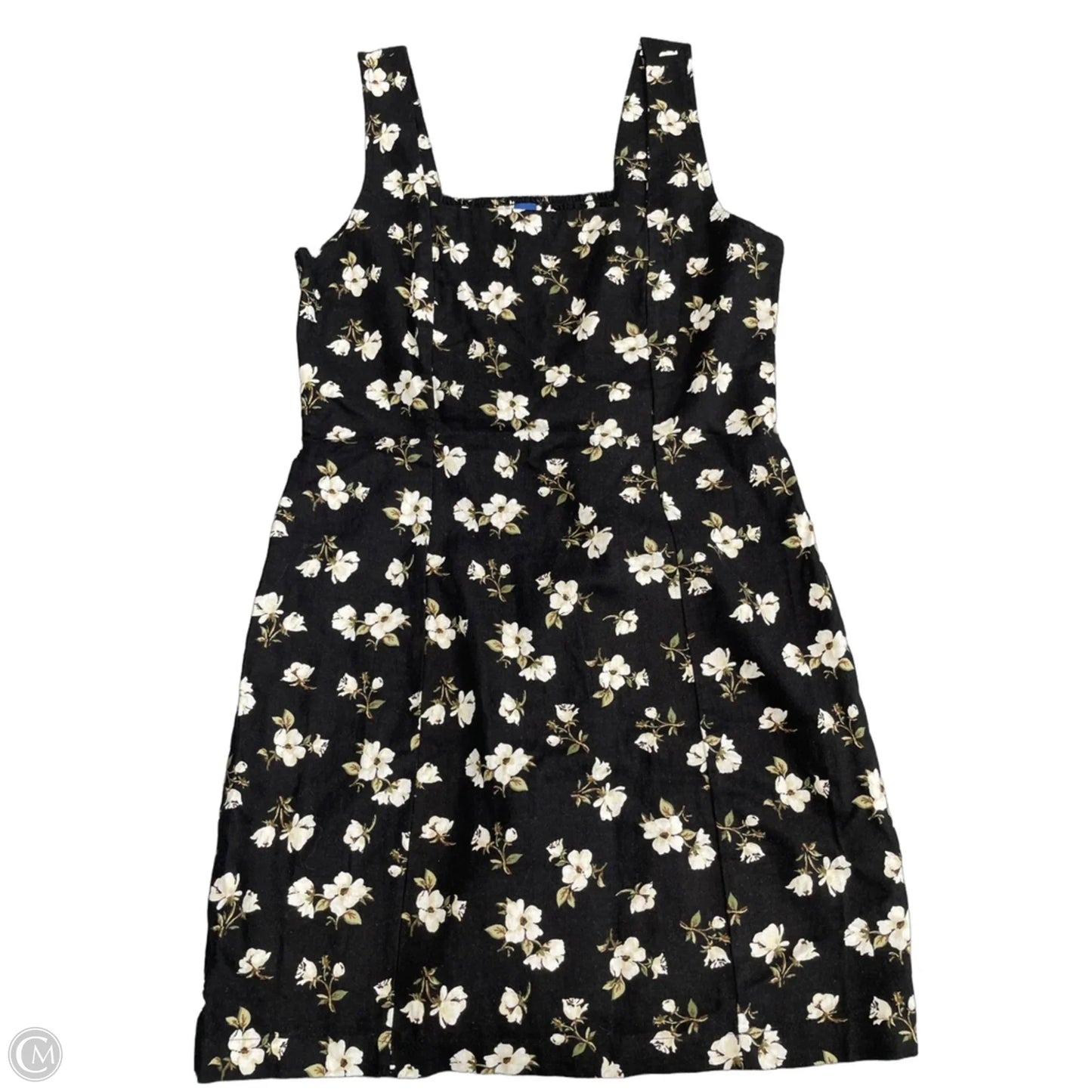 Dress Casual Short By Old Navy In Black & Cream, Size: M