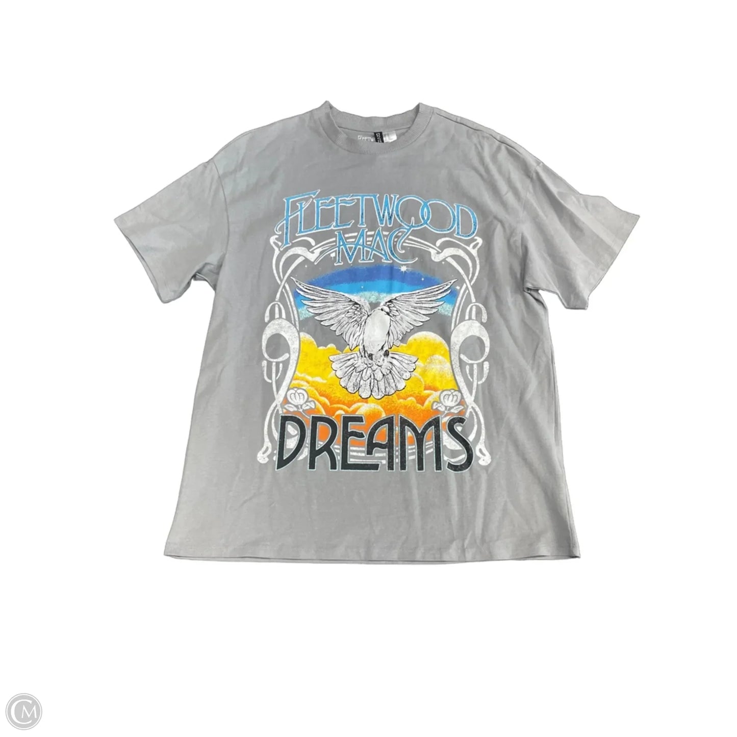 Top Short Sleeve Basic By Divided In Grey, Size: Xs