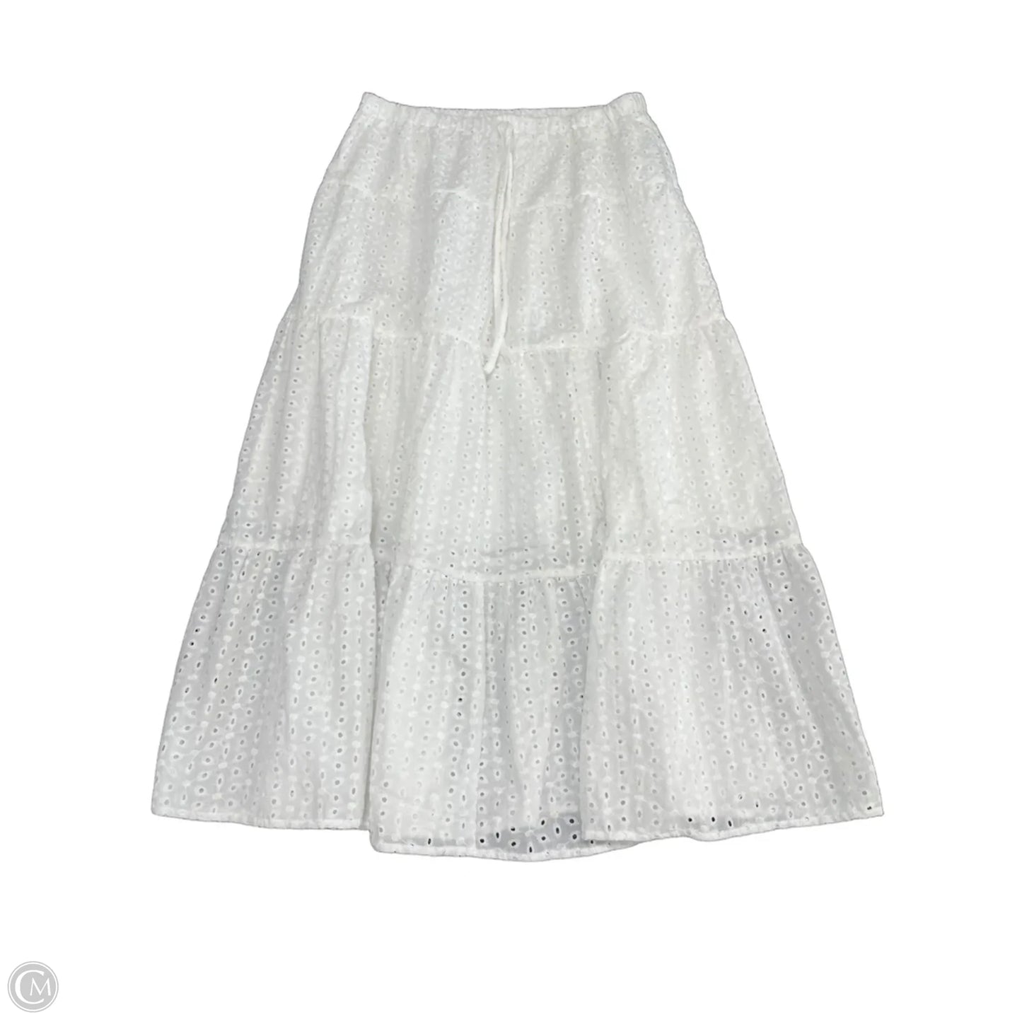 Skirt Midi By Shein In White, Size: L