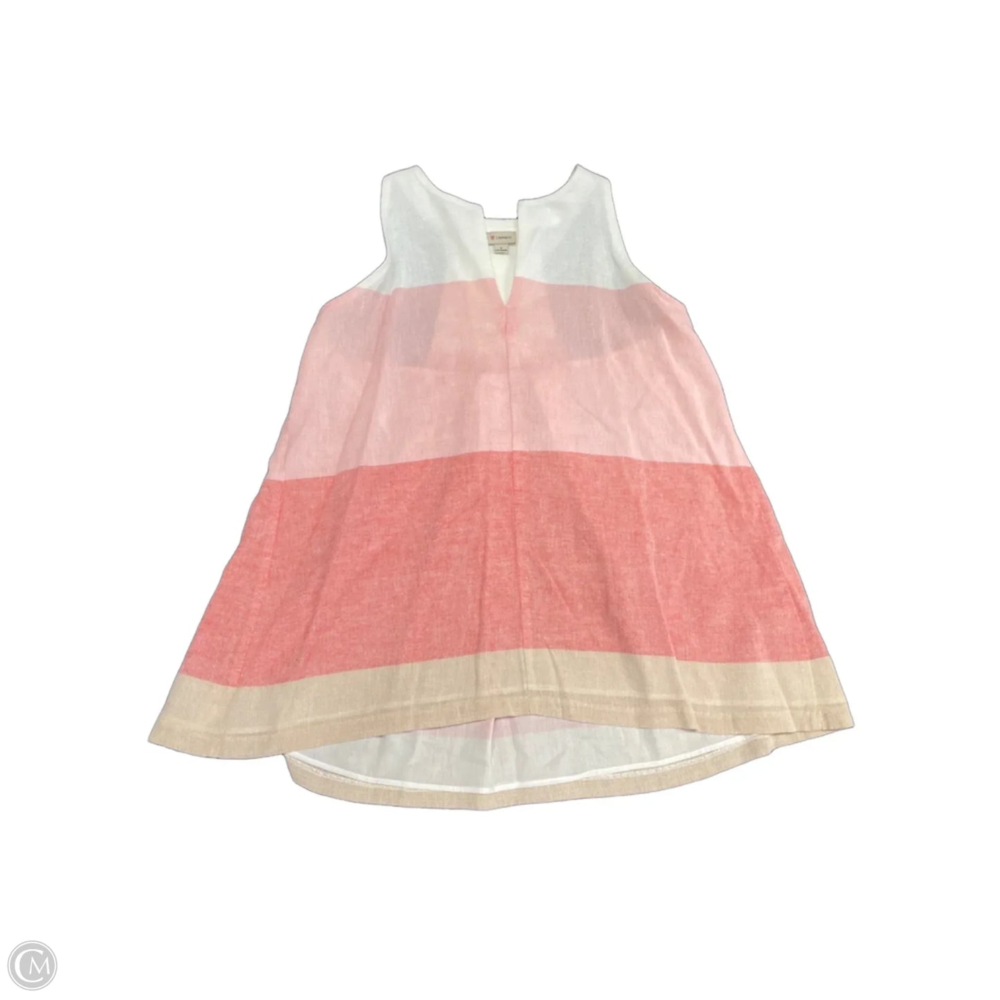 Top Sleeveless By Cremieux In Pink, Size: S