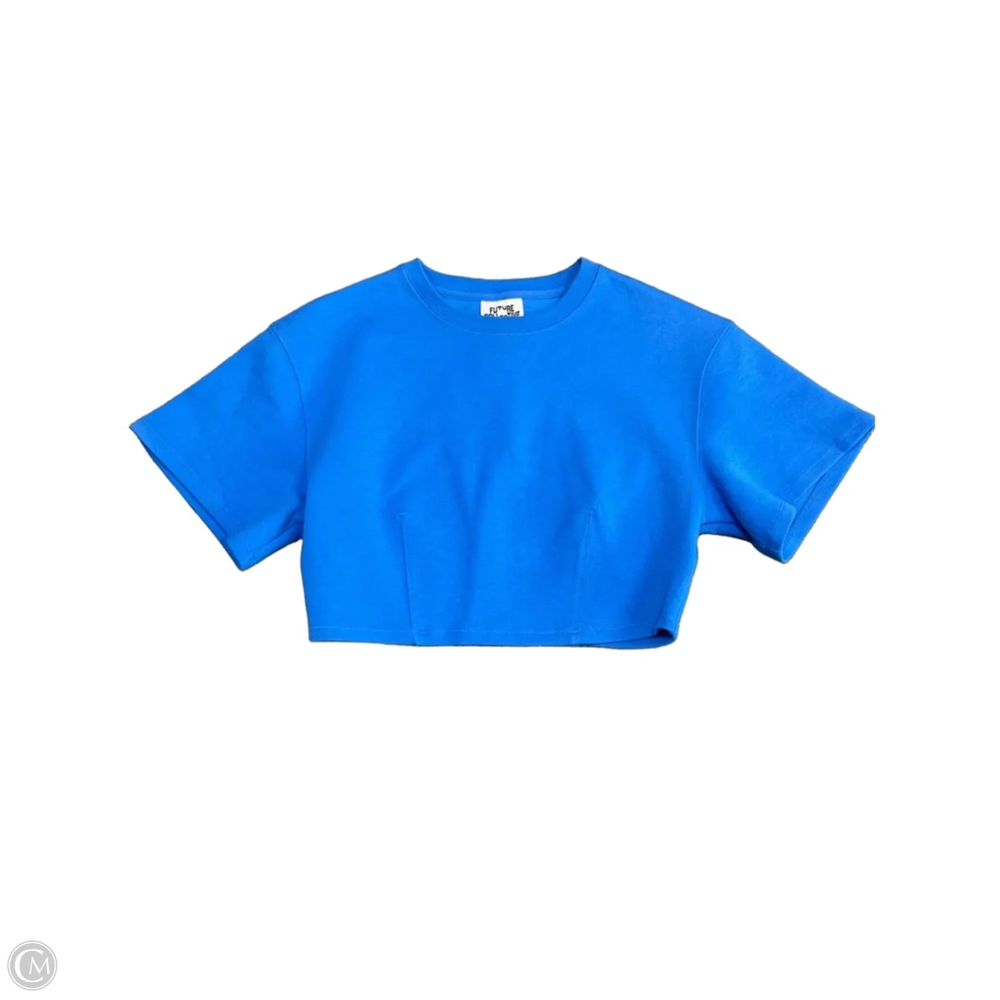 Top Short Sleeve By Future Collective In Blue, Size: Xs
