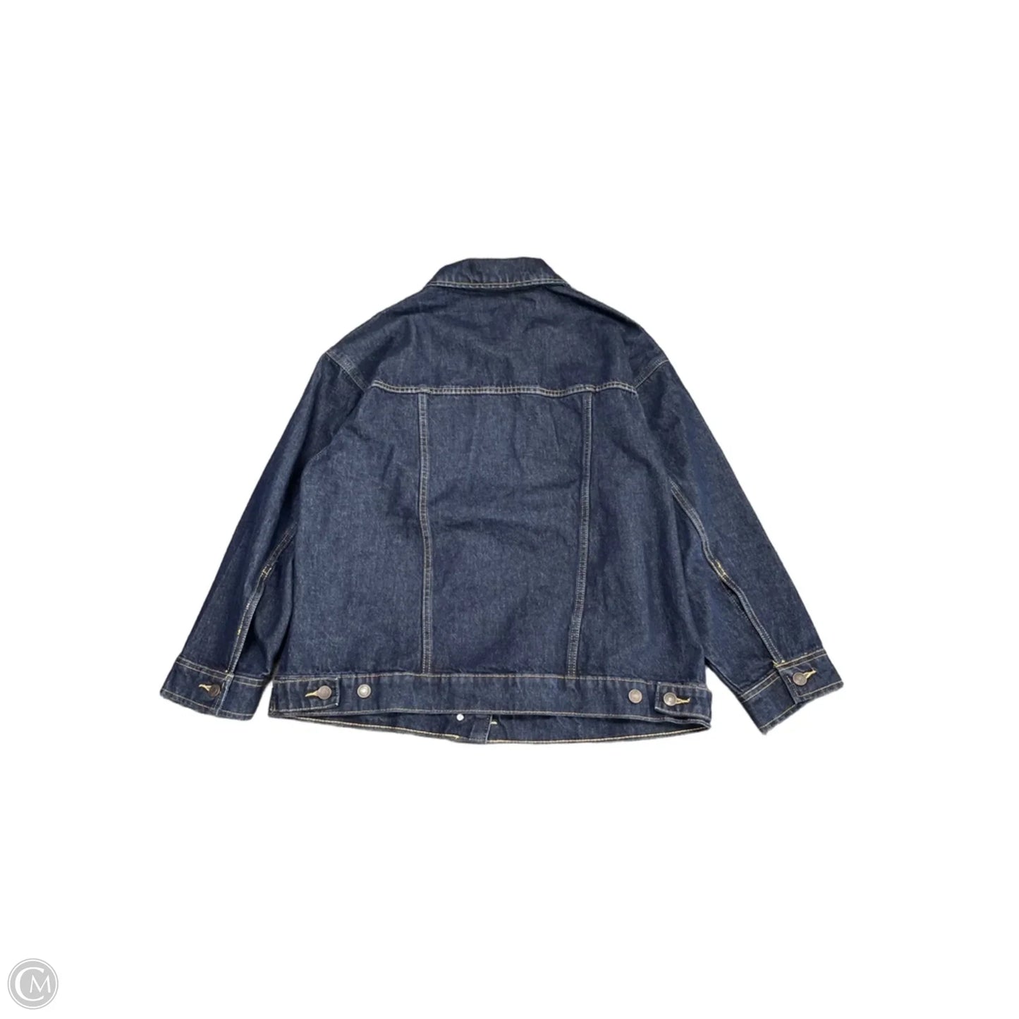 Jacket Denim By Amazon Essentials In Blue Denim, Size: M