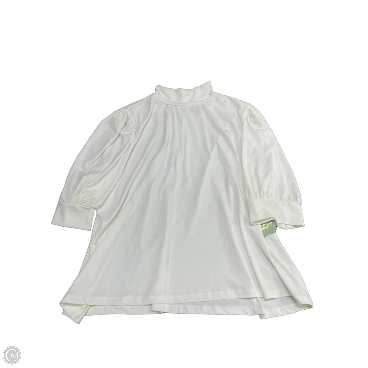 Top Short Sleeve By Ryegrass In Cream, Size: 3x
