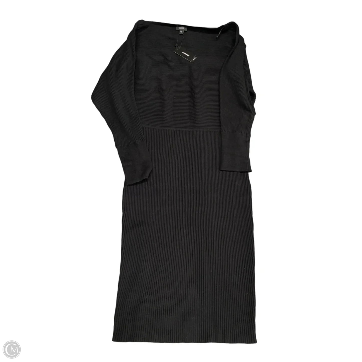 Dress Sweater By Express In Black, Size: M