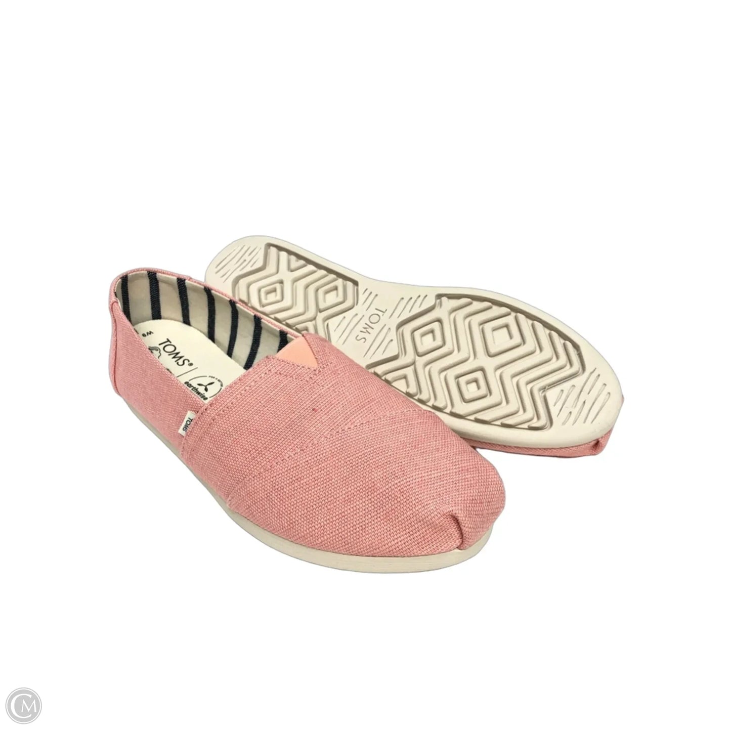 Shoes Flats By Toms In Pink, Size: 9