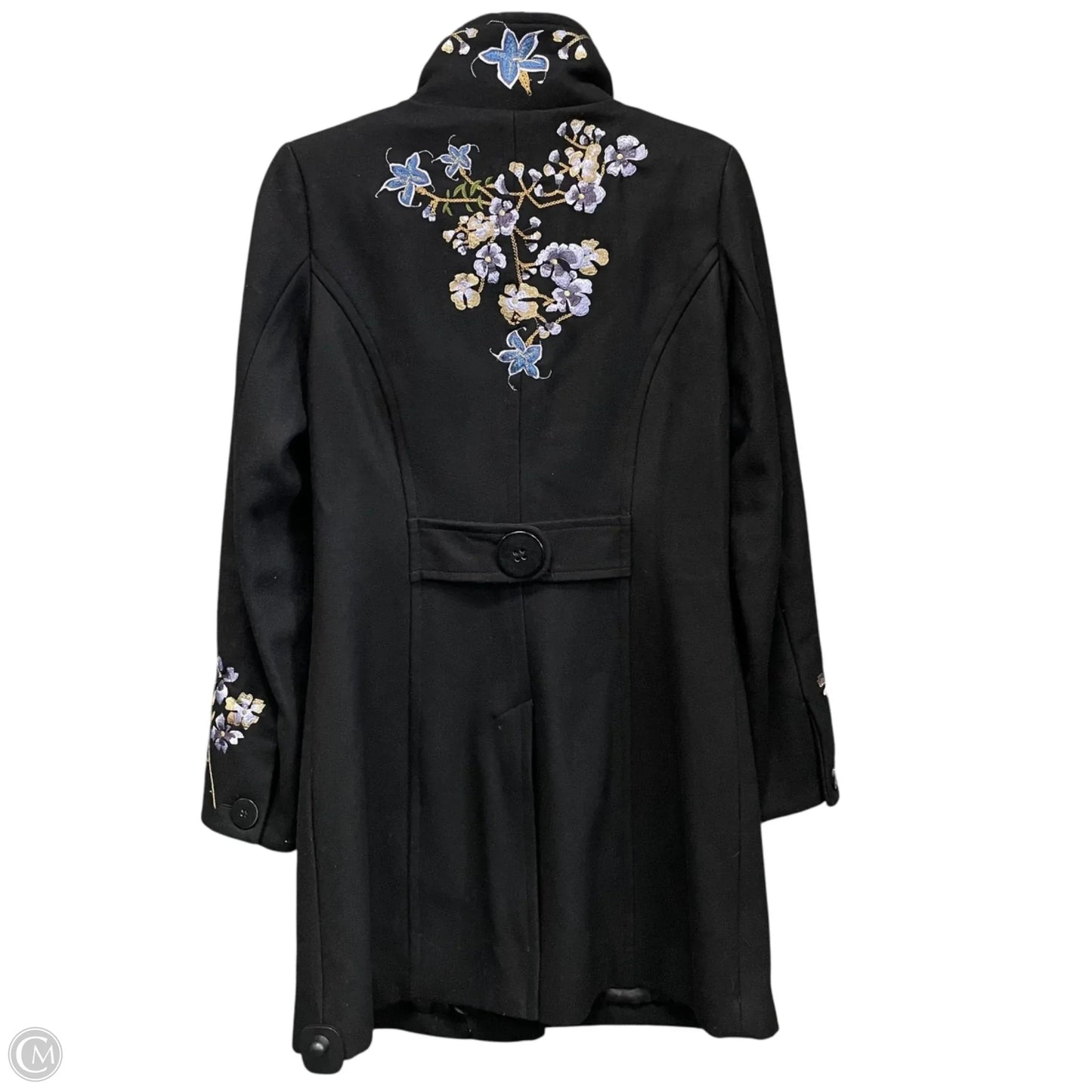 Coat Wool By Candies In Black, Size: M