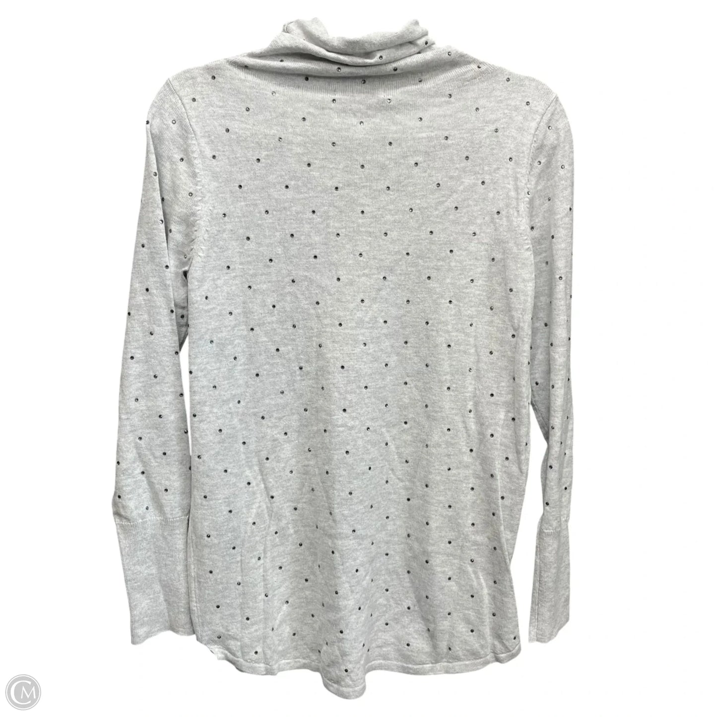 Top Long Sleeve By Nic + Zoe In Grey, Size: S