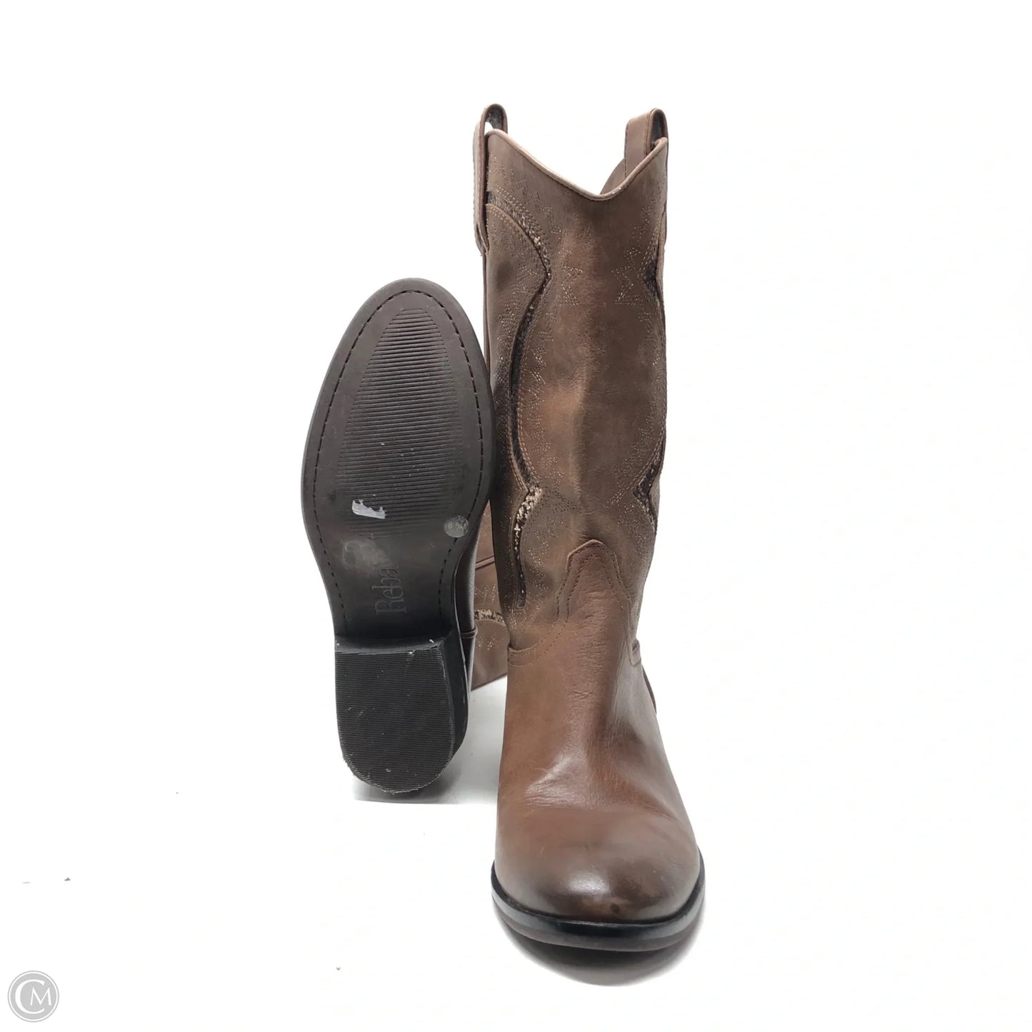Boots Western By Reba In Brown, Size: 8.5